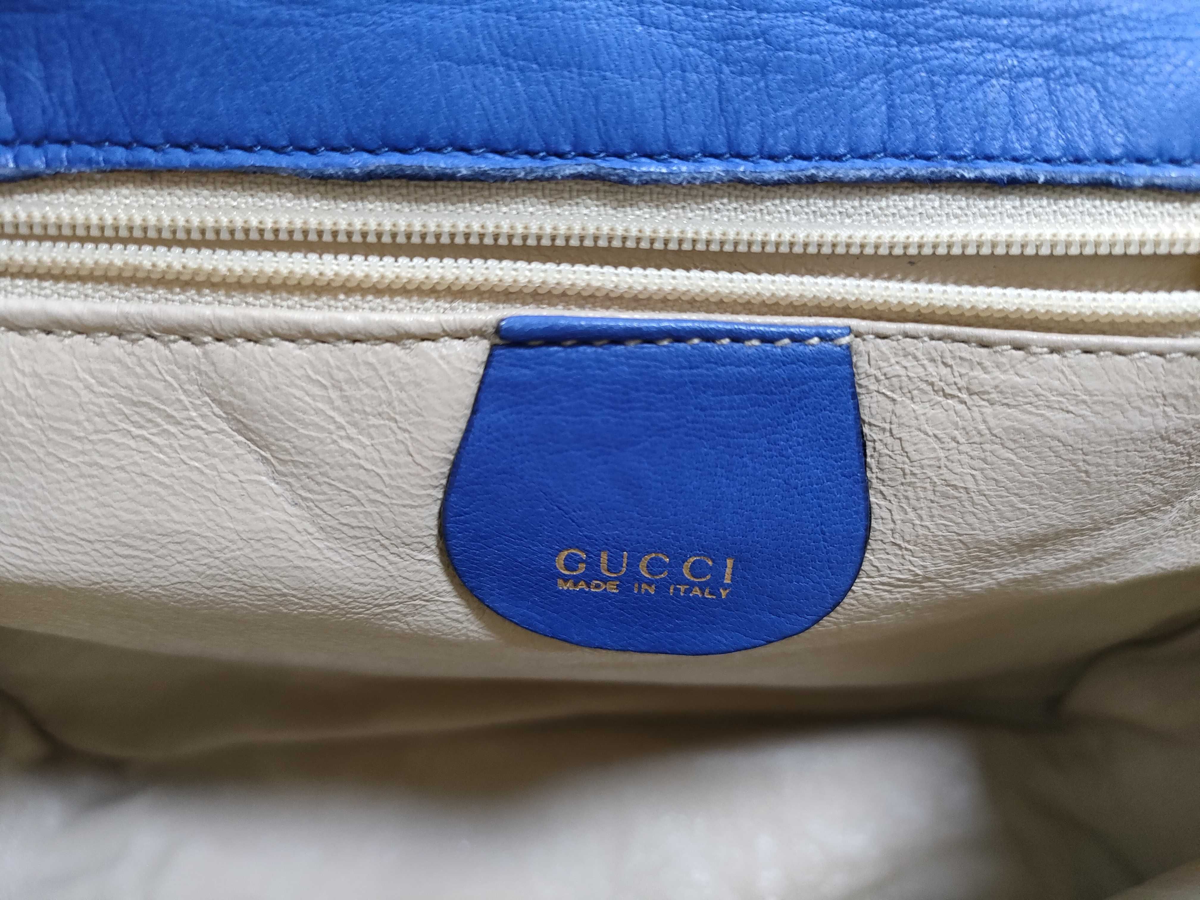 Suede Shoulder Bag with Horsebit Design — view 9