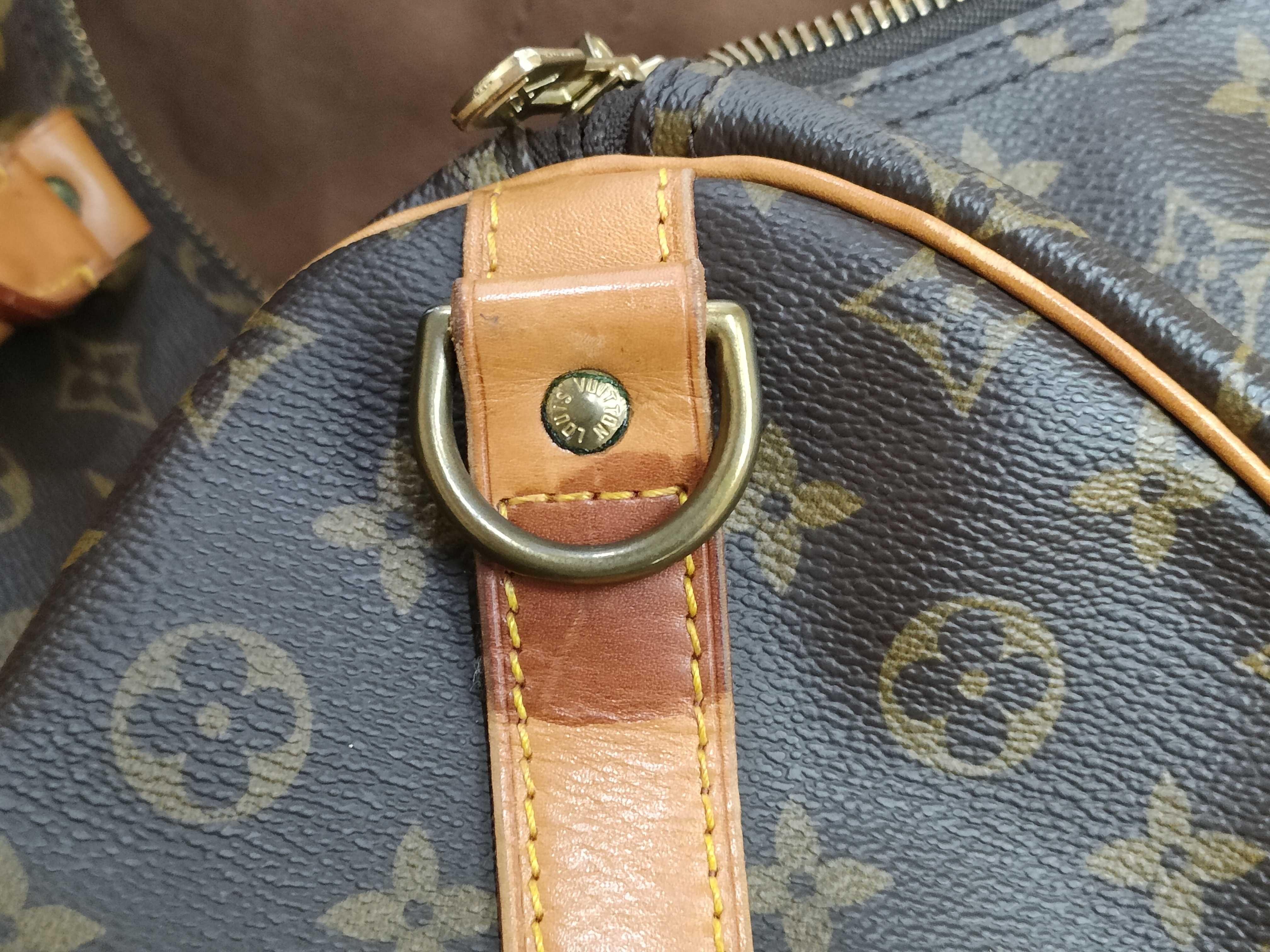 Monogram M41414 Keepall Bandoulière 55 Boston Bag — view 14