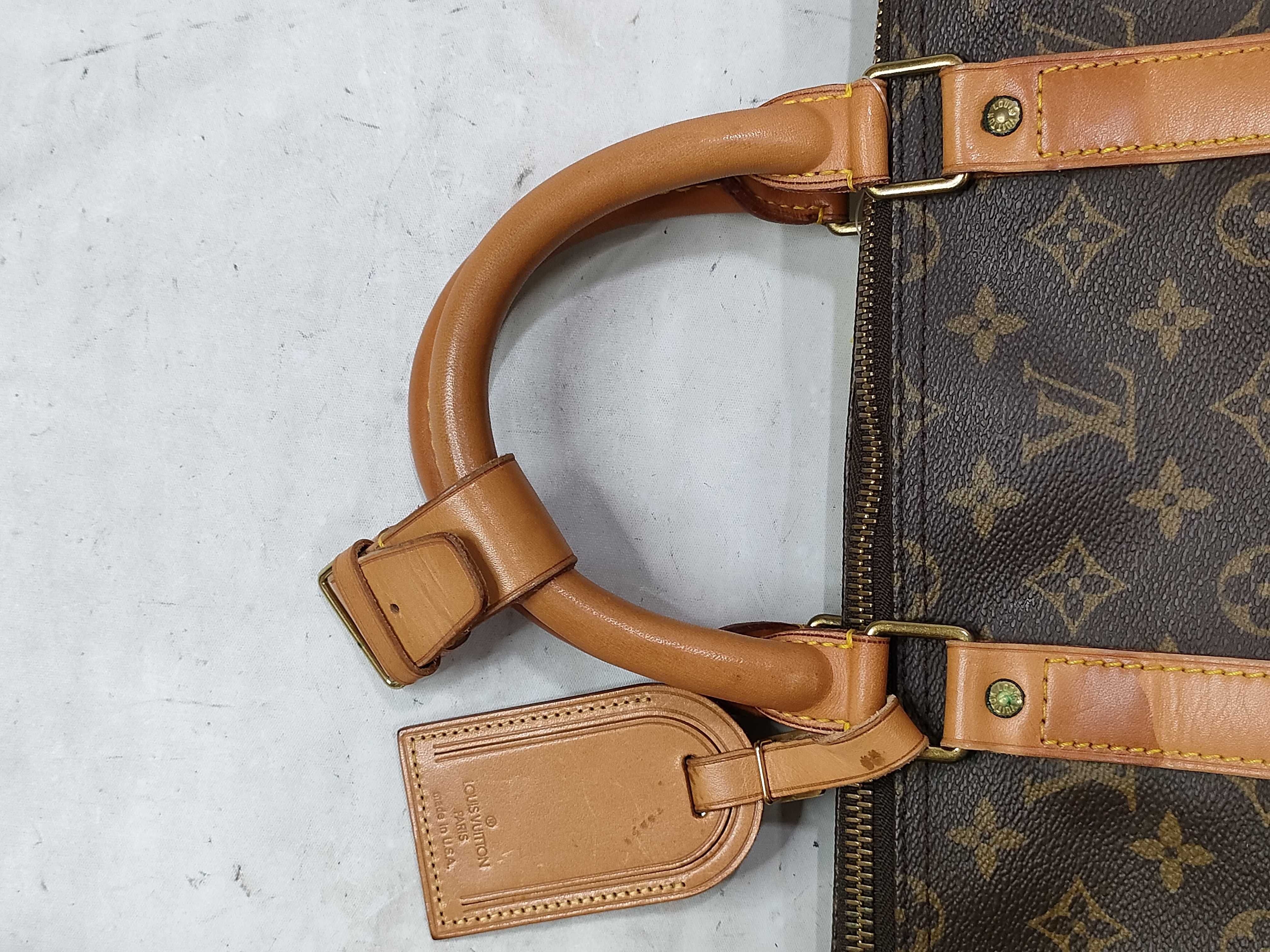 Monogram M41414 Keepall Bandoulière 55 Boston Bag — view 3