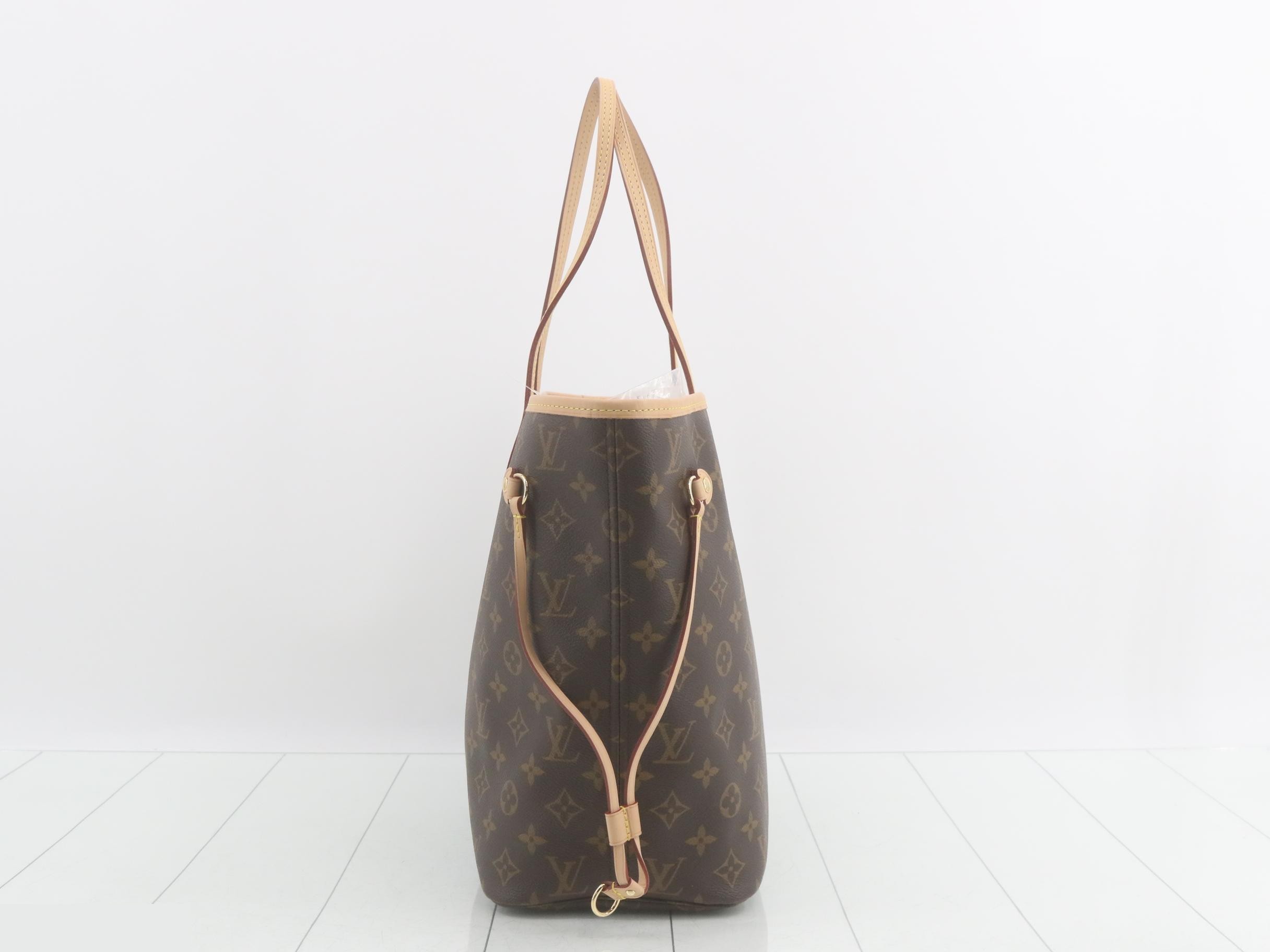 LV Neverfull MM Monogram M41178 Brown - Unused — view 3