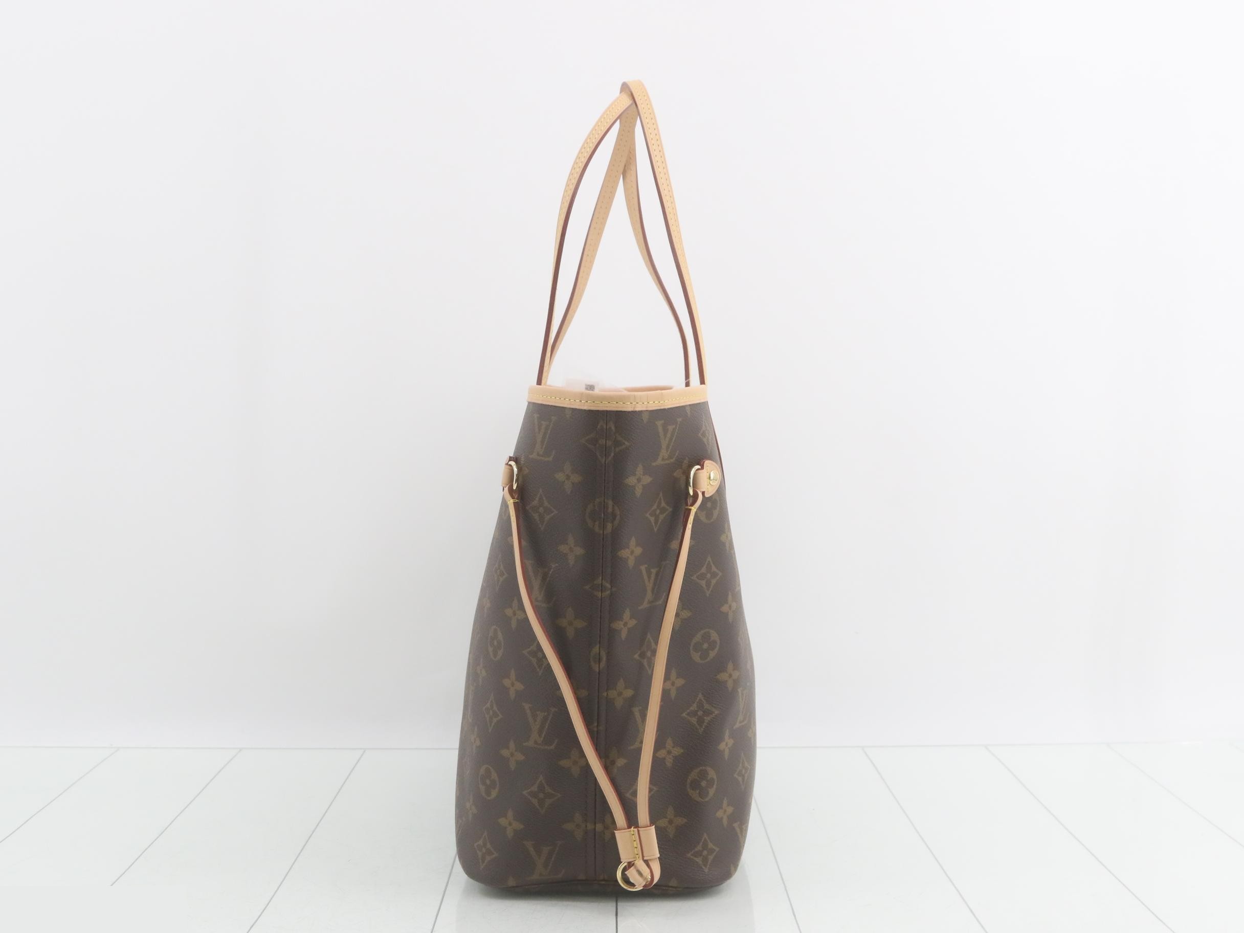 LV Neverfull MM Monogram M41178 Brown - Unused — view 4