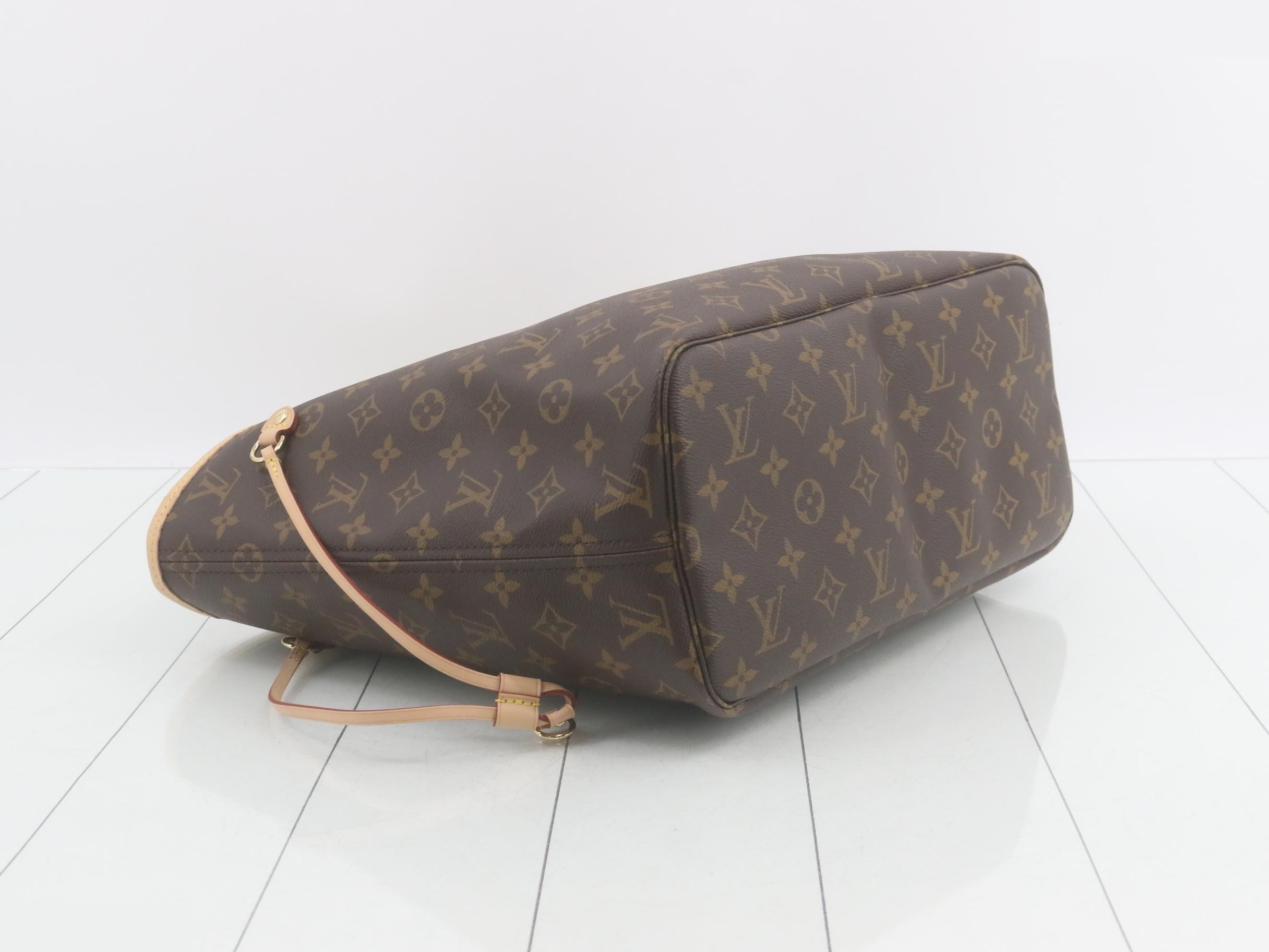 LV Neverfull MM Monogram M41178 Brown - Unused — view 5
