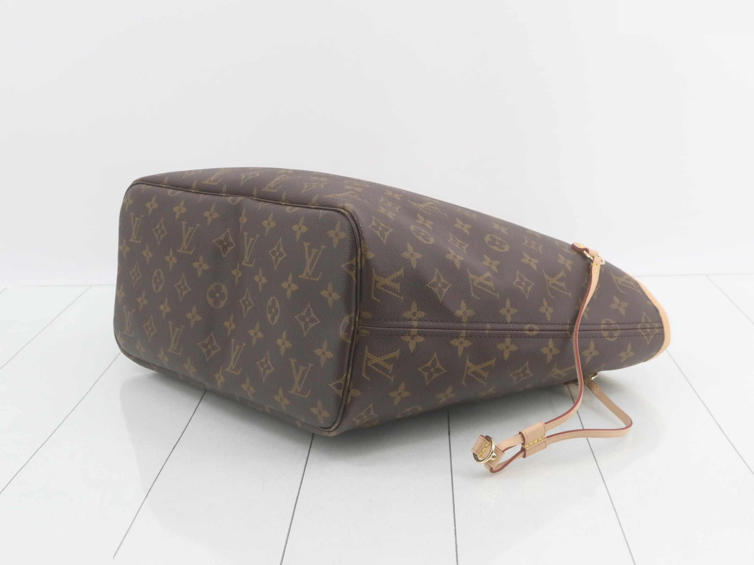 LV Neverfull MM Monogram M41178 Brown - Unused — view 6