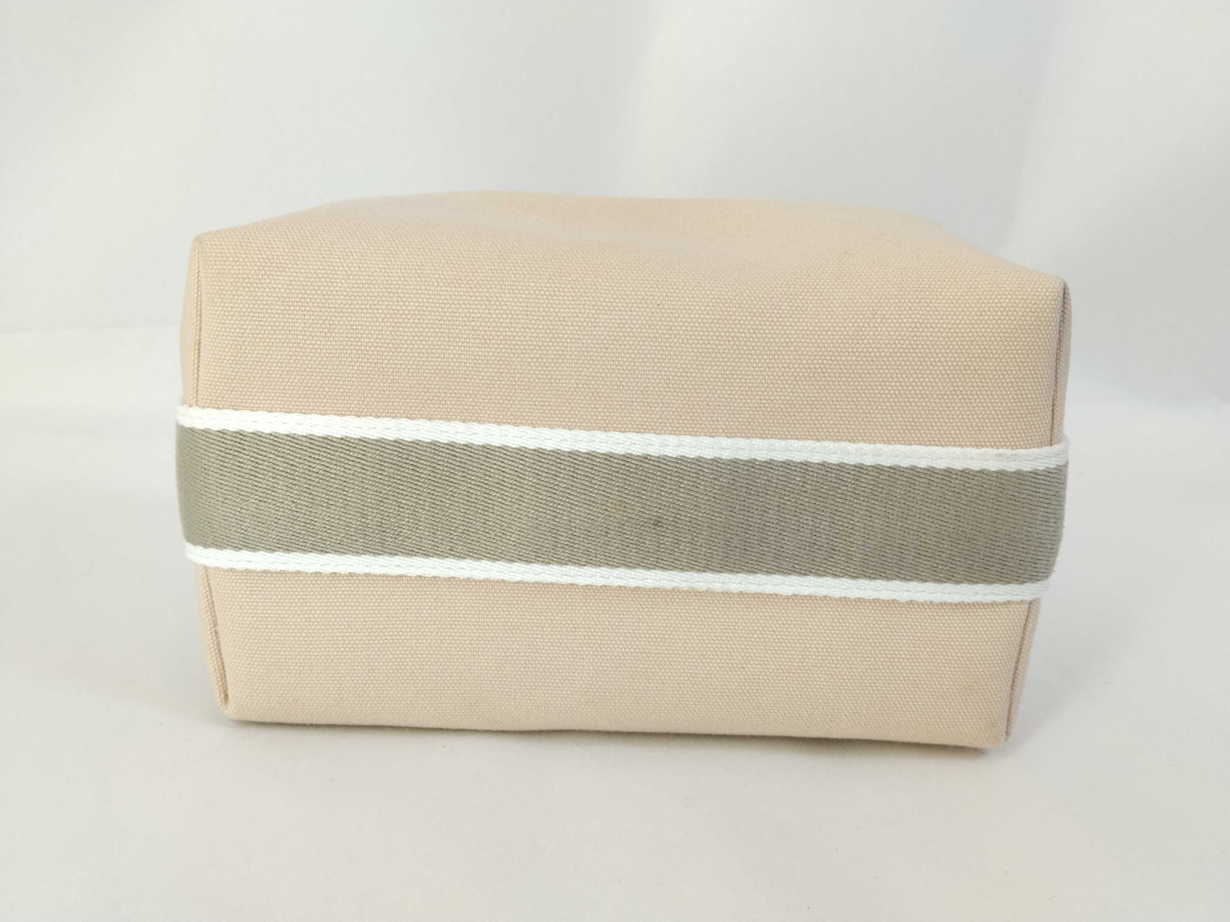 Bride à Black PM Canvas Beige Silver Hardware Handbag — view 7