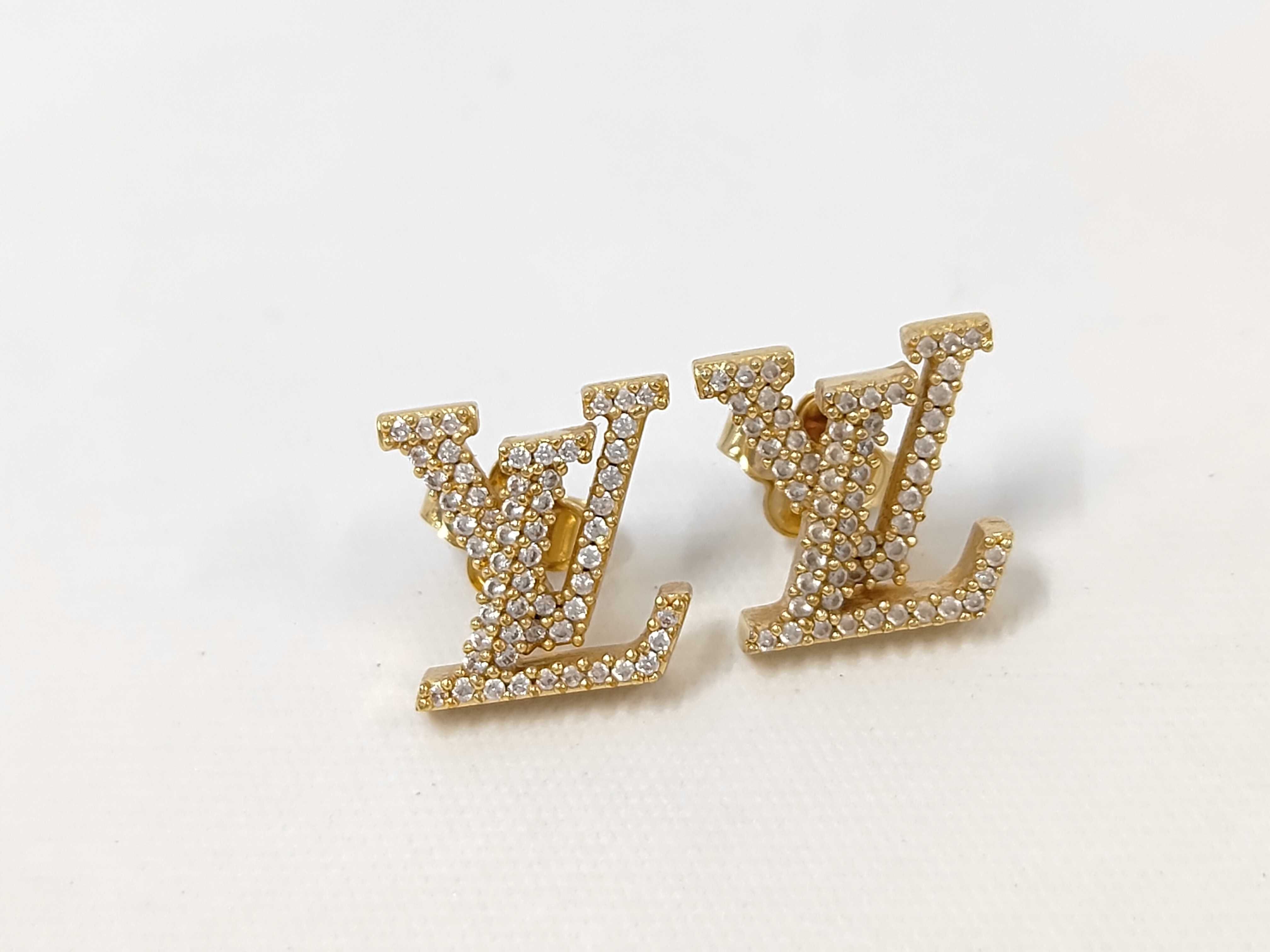 LV Iconic Rhinestone Earrings M00609