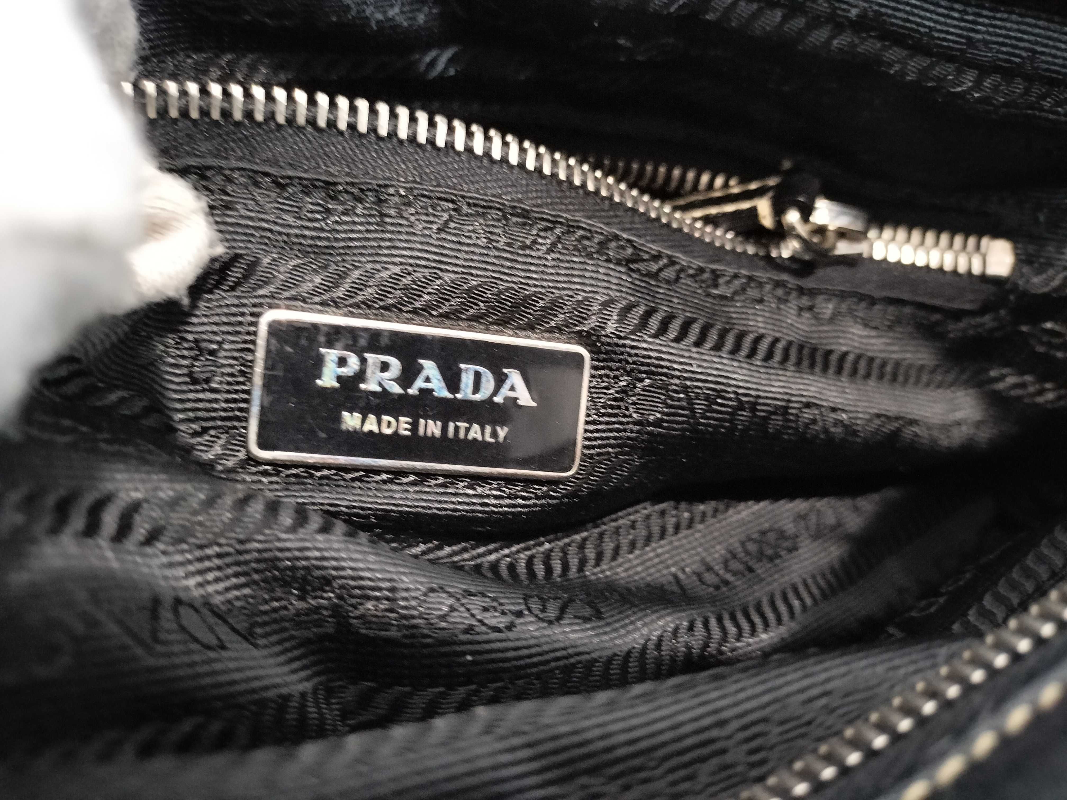 Nylon x Leather Handbag — view 12