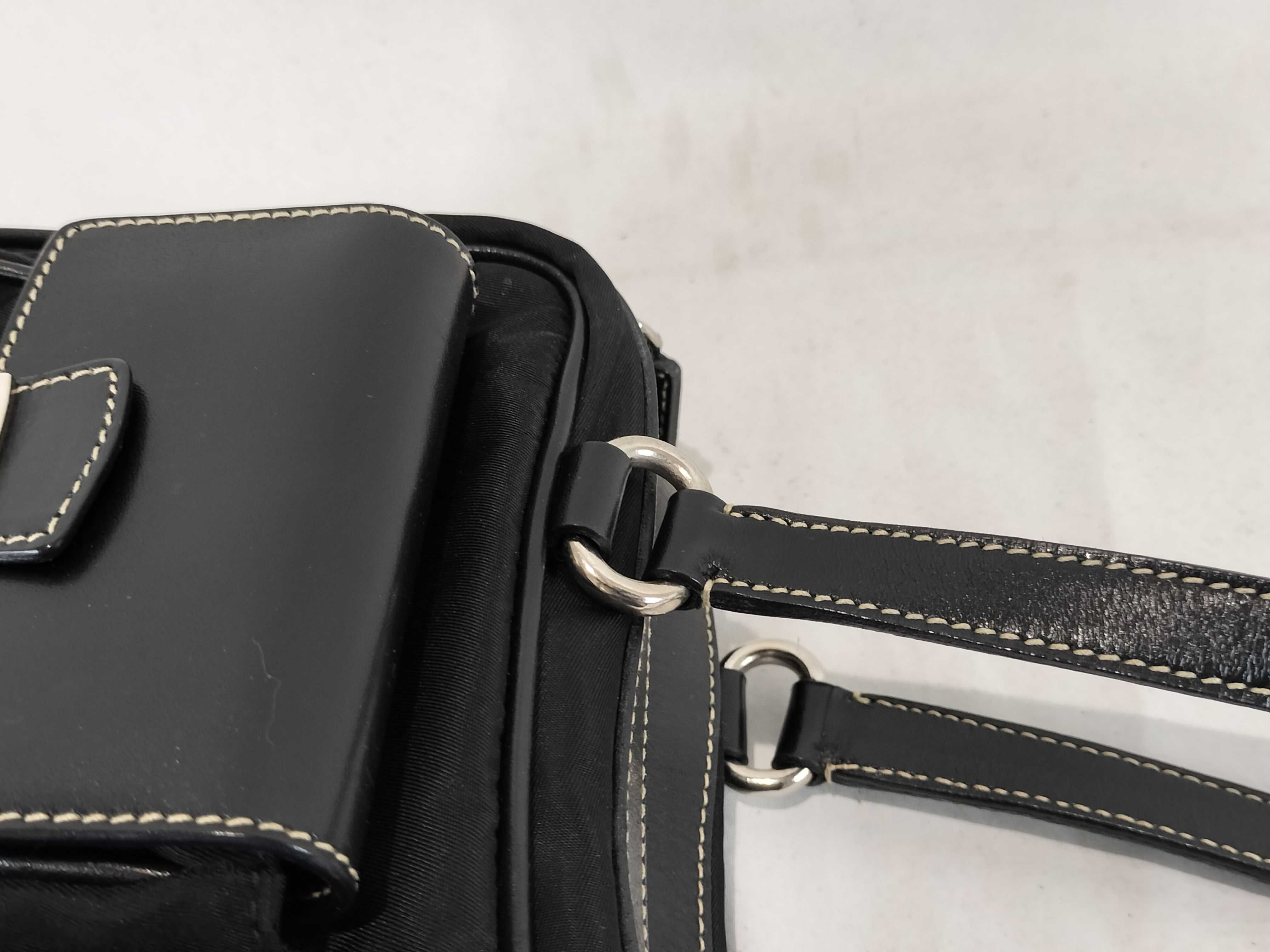 Nylon x Leather Handbag — view 6