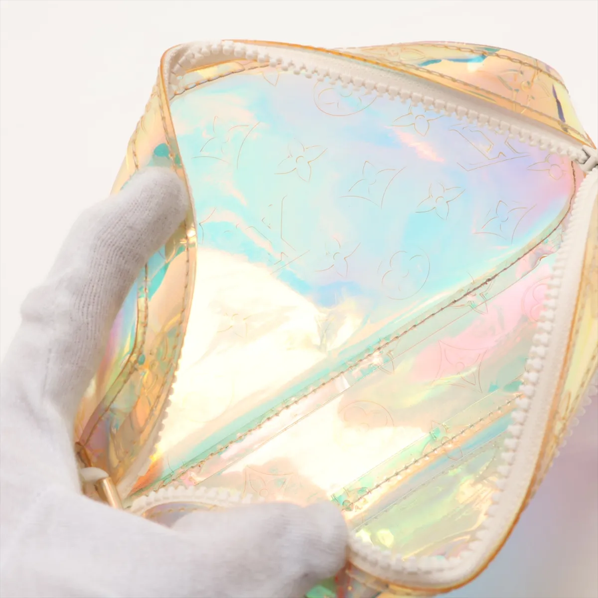 Monogram Prism Pochette Volga M55261 SP1189 Clear — view 6