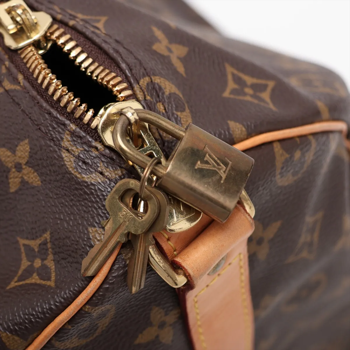 Monogram Keepall Bandoulière 50 M41416 TH0938 Brown — view 11