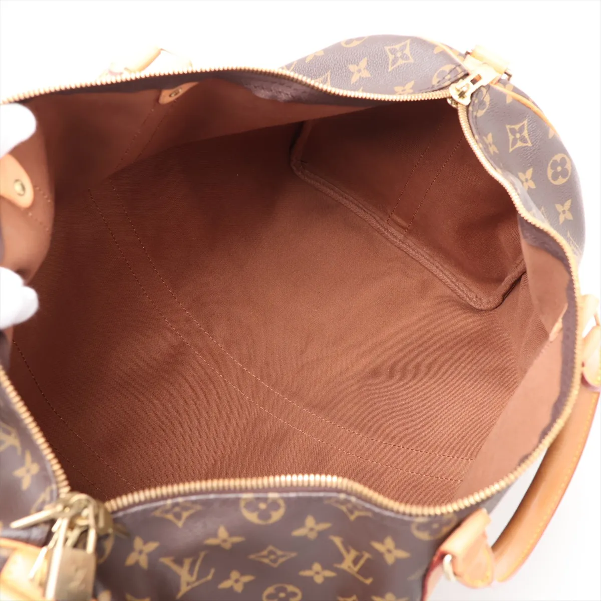 Monogram Keepall Bandoulière 50 M41416 TH0938 Brown — view 9