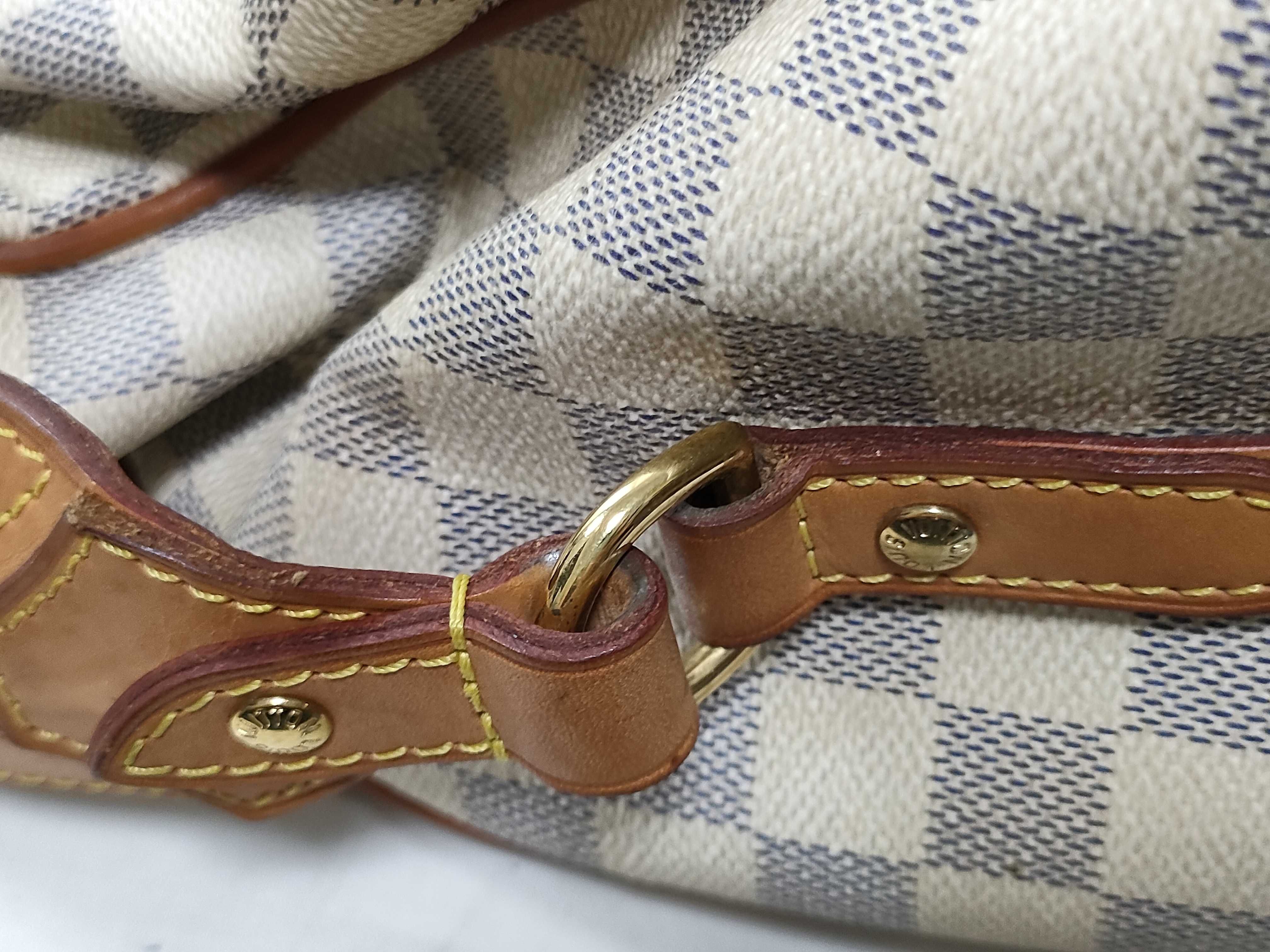 Damier Azur ID- Damier Azur Streza PM Canvas N42220 Handbag — view 5