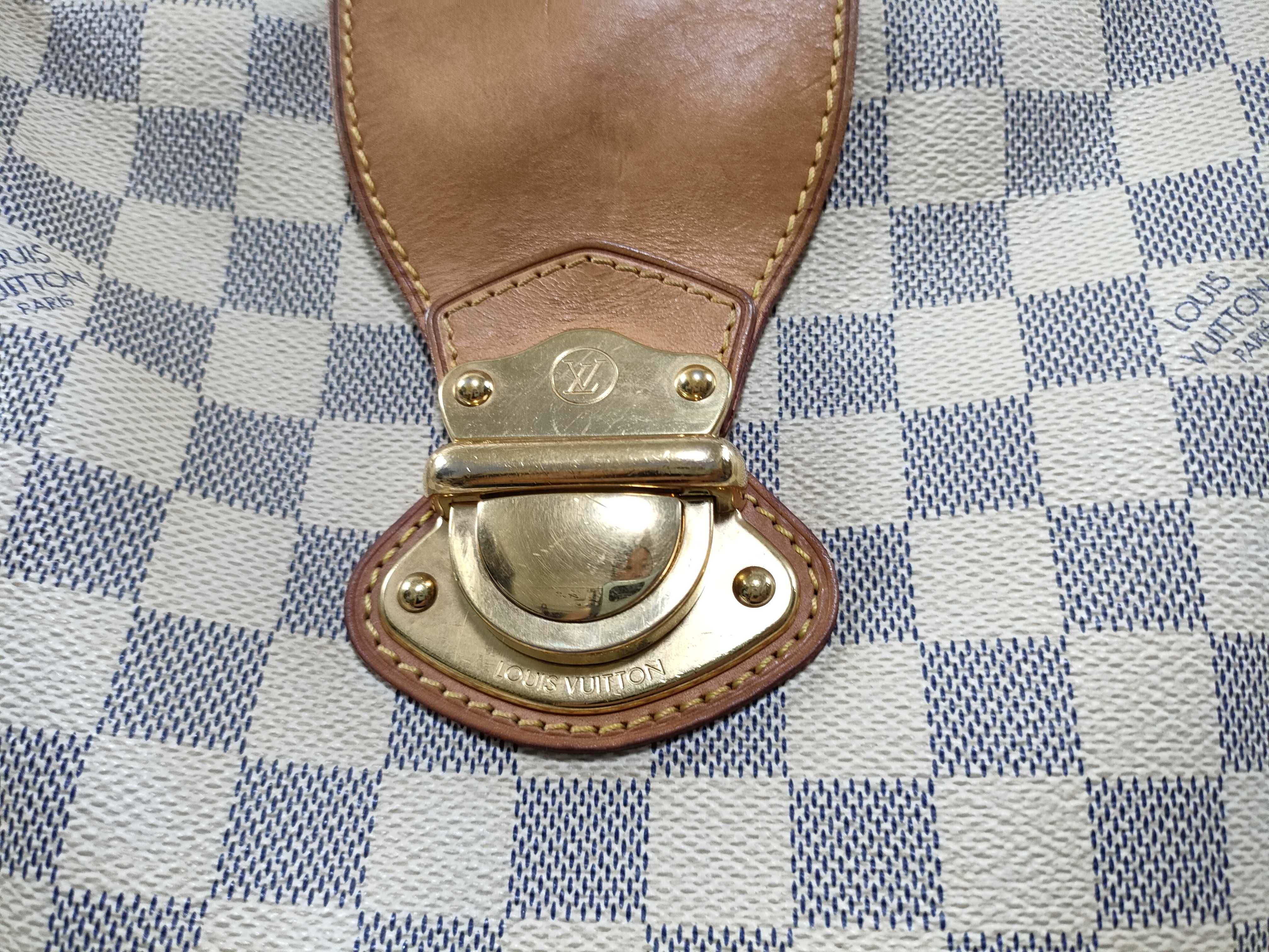 Damier Azur ID- Damier Azur Streza PM Canvas N42220 Handbag — view 9