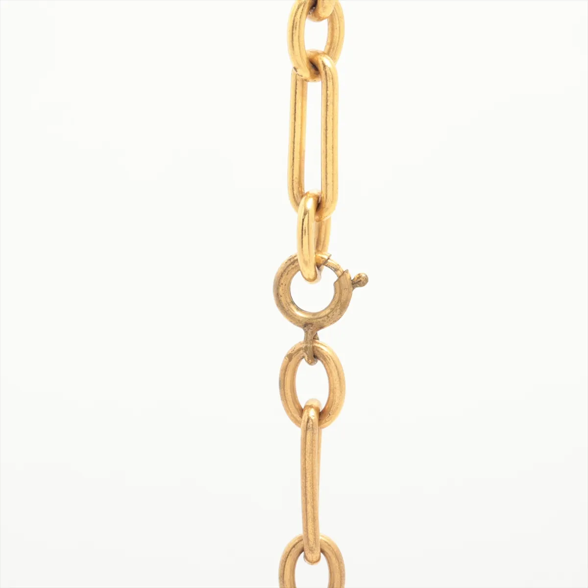 Coco Mark 393 Necklace, GP Gold. Shows signs of wear, including — view 4