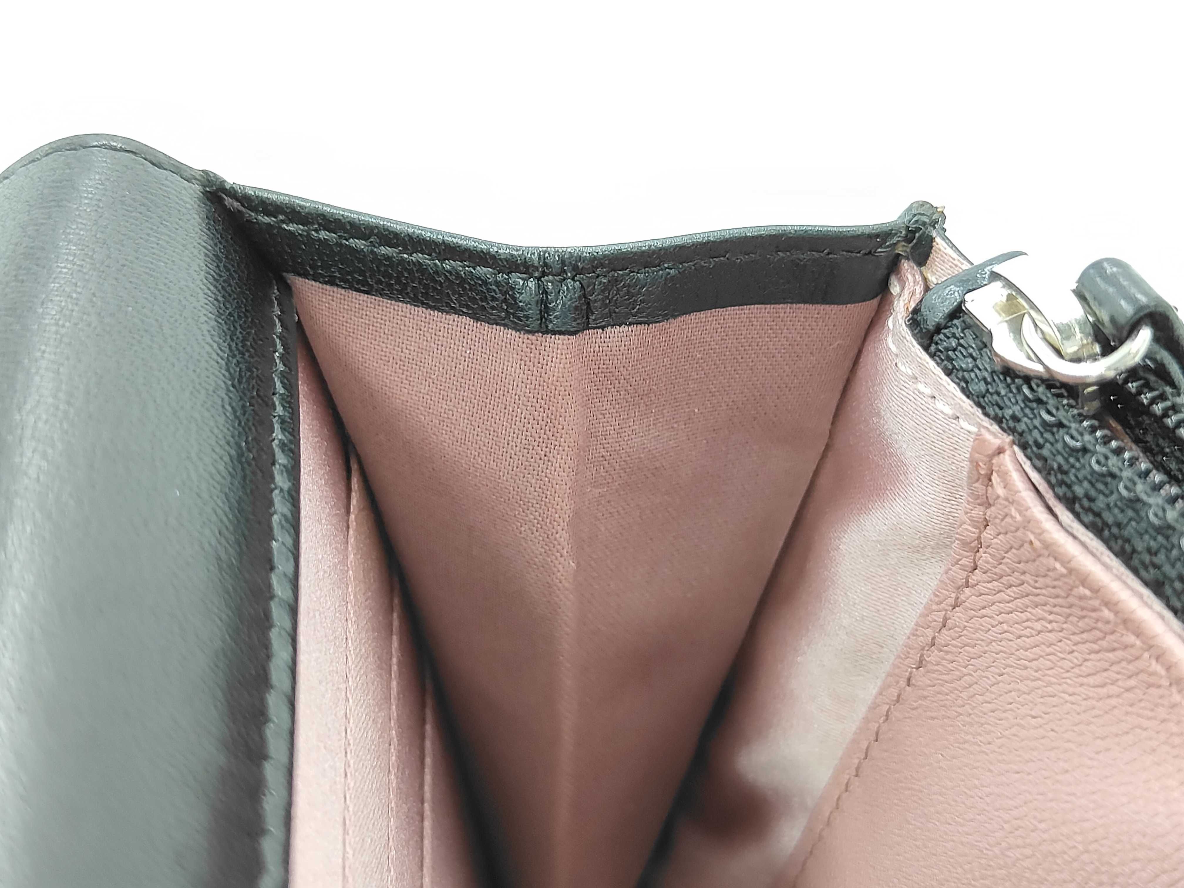 Camellia Chain Shoulder Bag, Lambskin, Black, with original seal, serial number in the 13 range, item number 13204590. — view 12