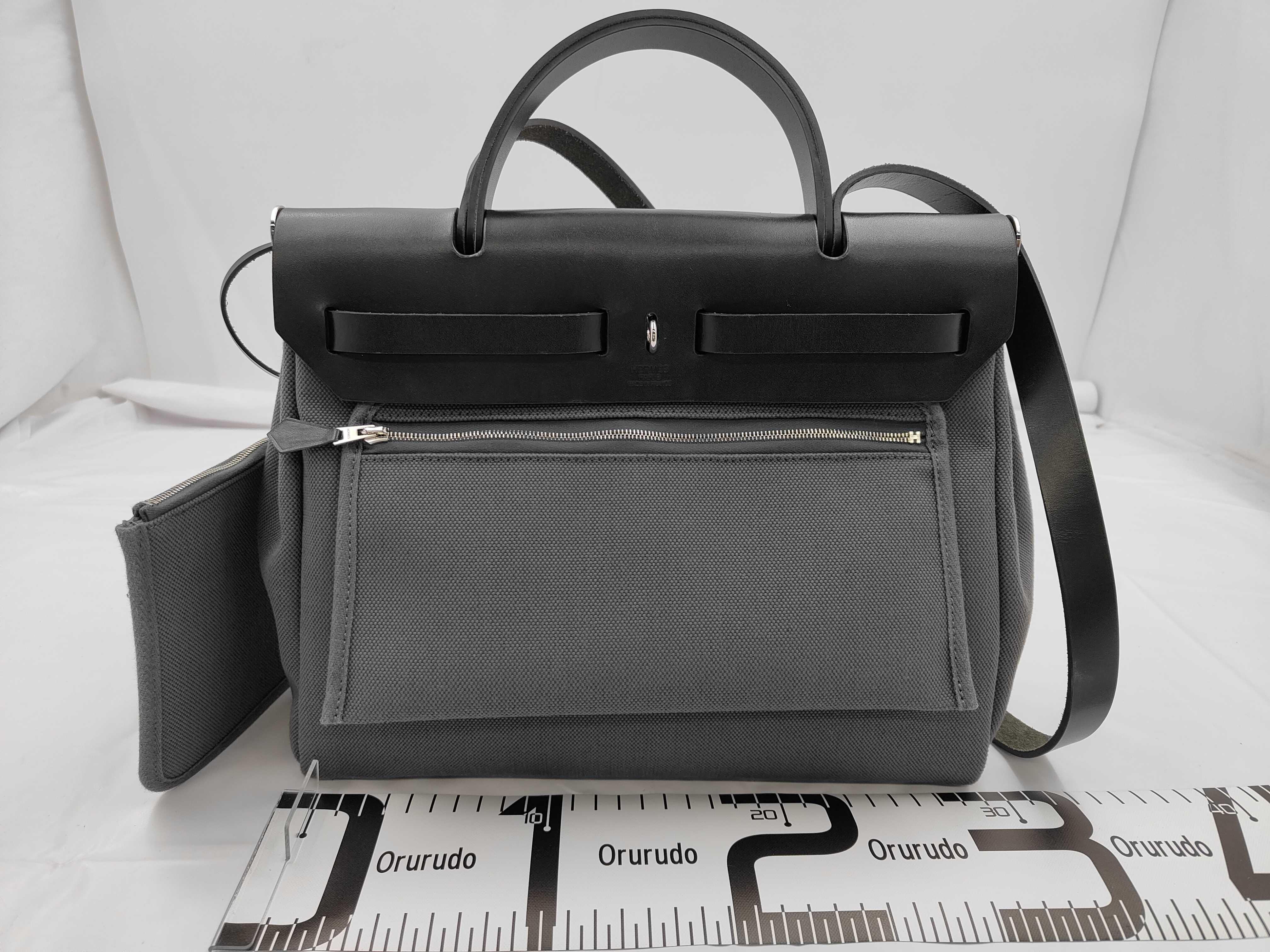 Hermès Herbag Zip Pocket PM K stamp Shoulder Bag — view 2