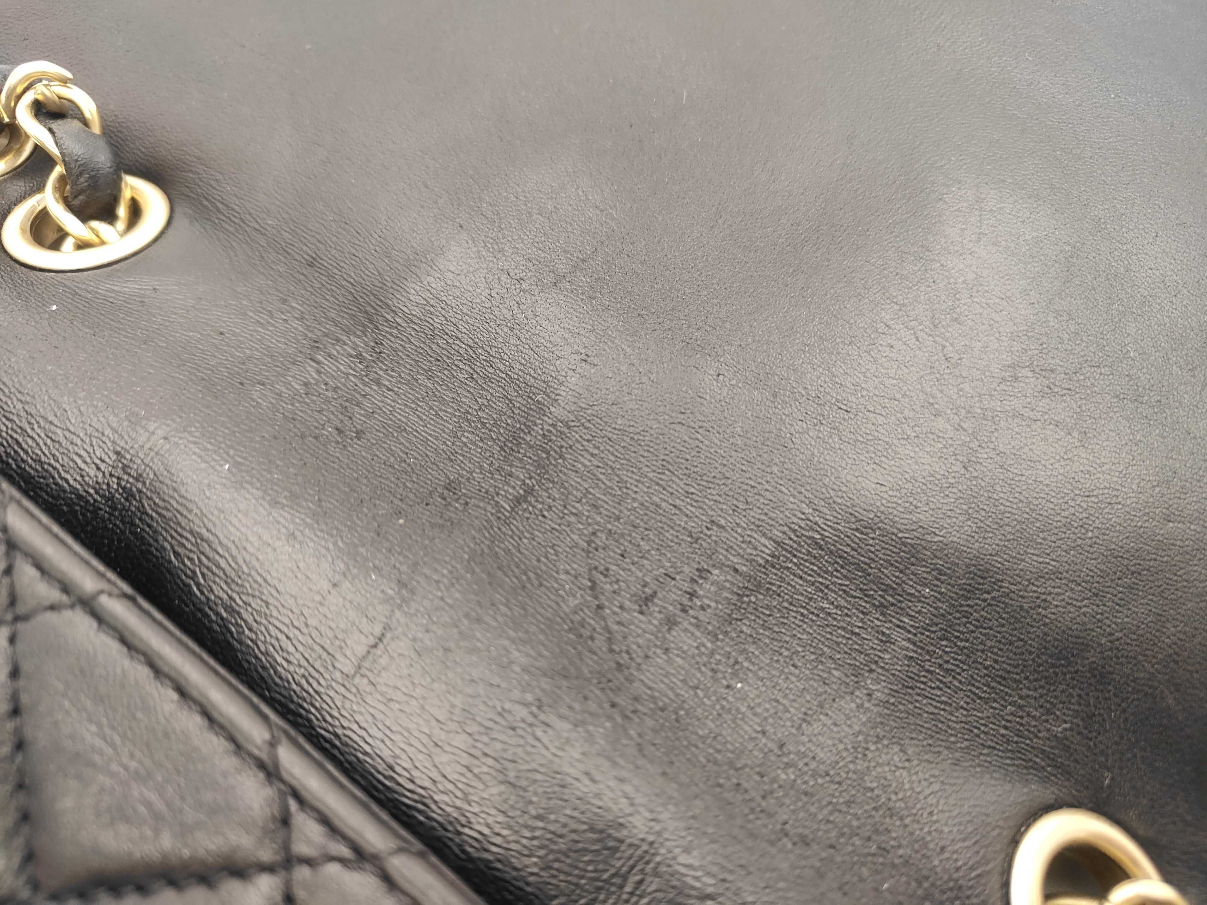 Chain Shoulder Bag, Lambskin, Black and Gold, Matelassé, Series 21 (Shoulder Bag) — view 13