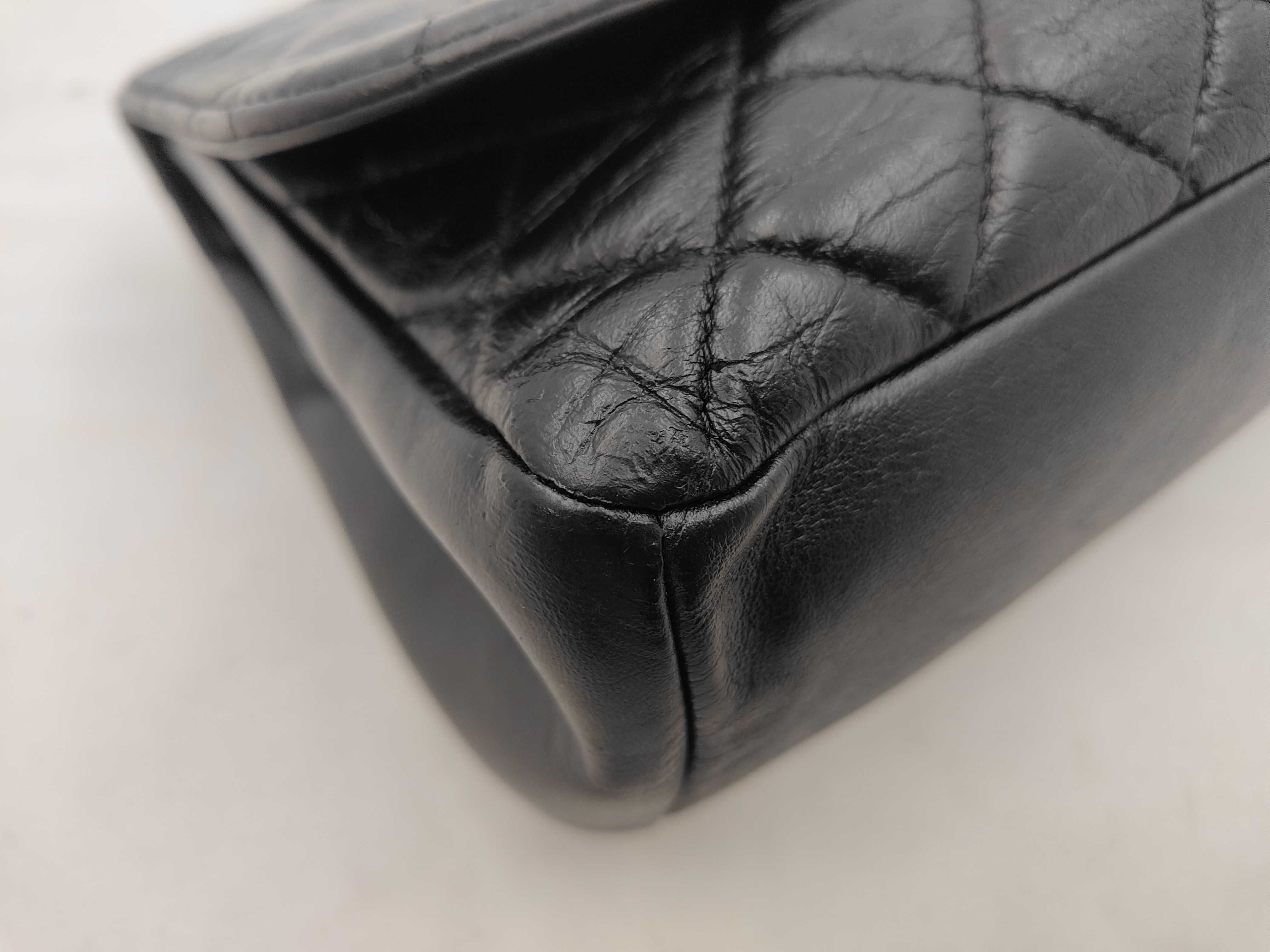 Chain Shoulder Bag, Lambskin, Black and Gold, Matelassé, Series 21 (Shoulder Bag) — view 6