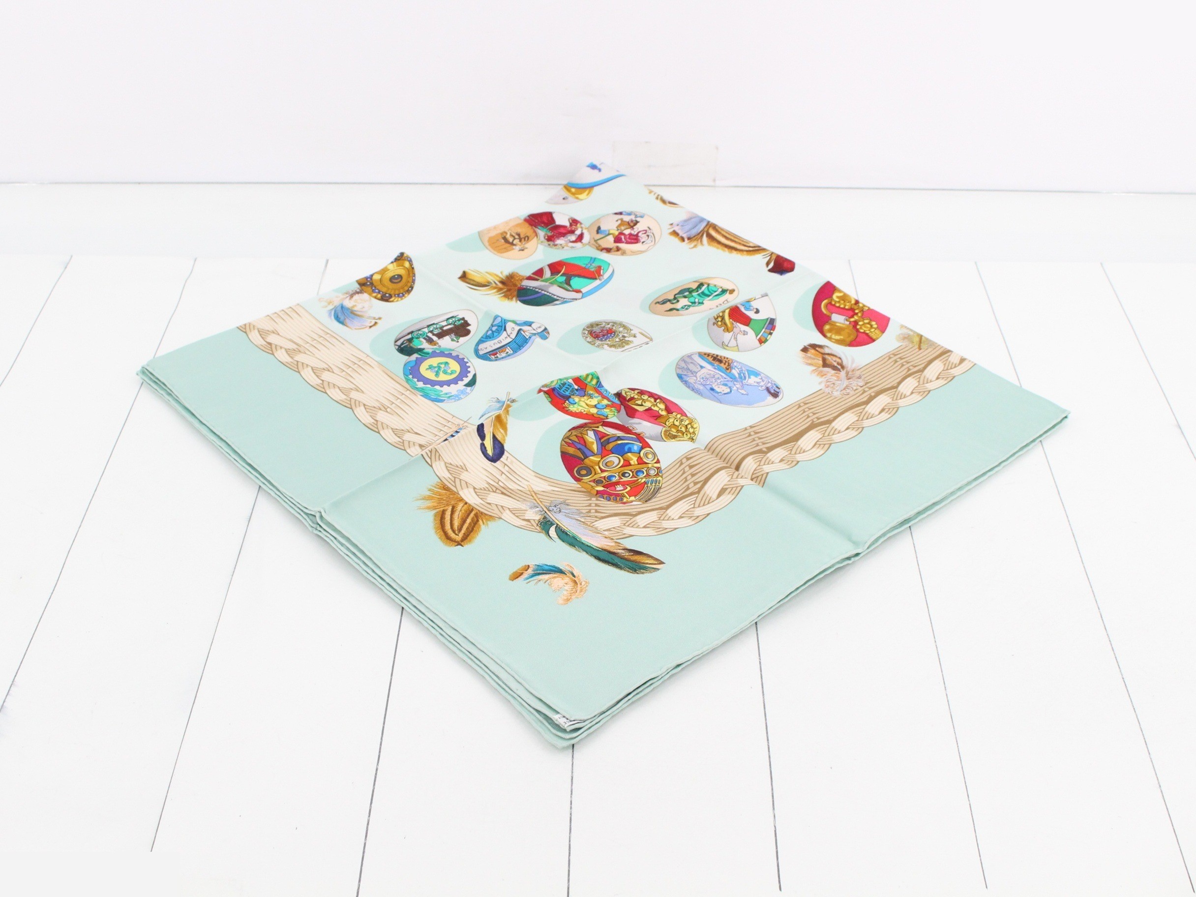 Hermès Carre 90 Silk Scarf - Hermès Chicks — view 2