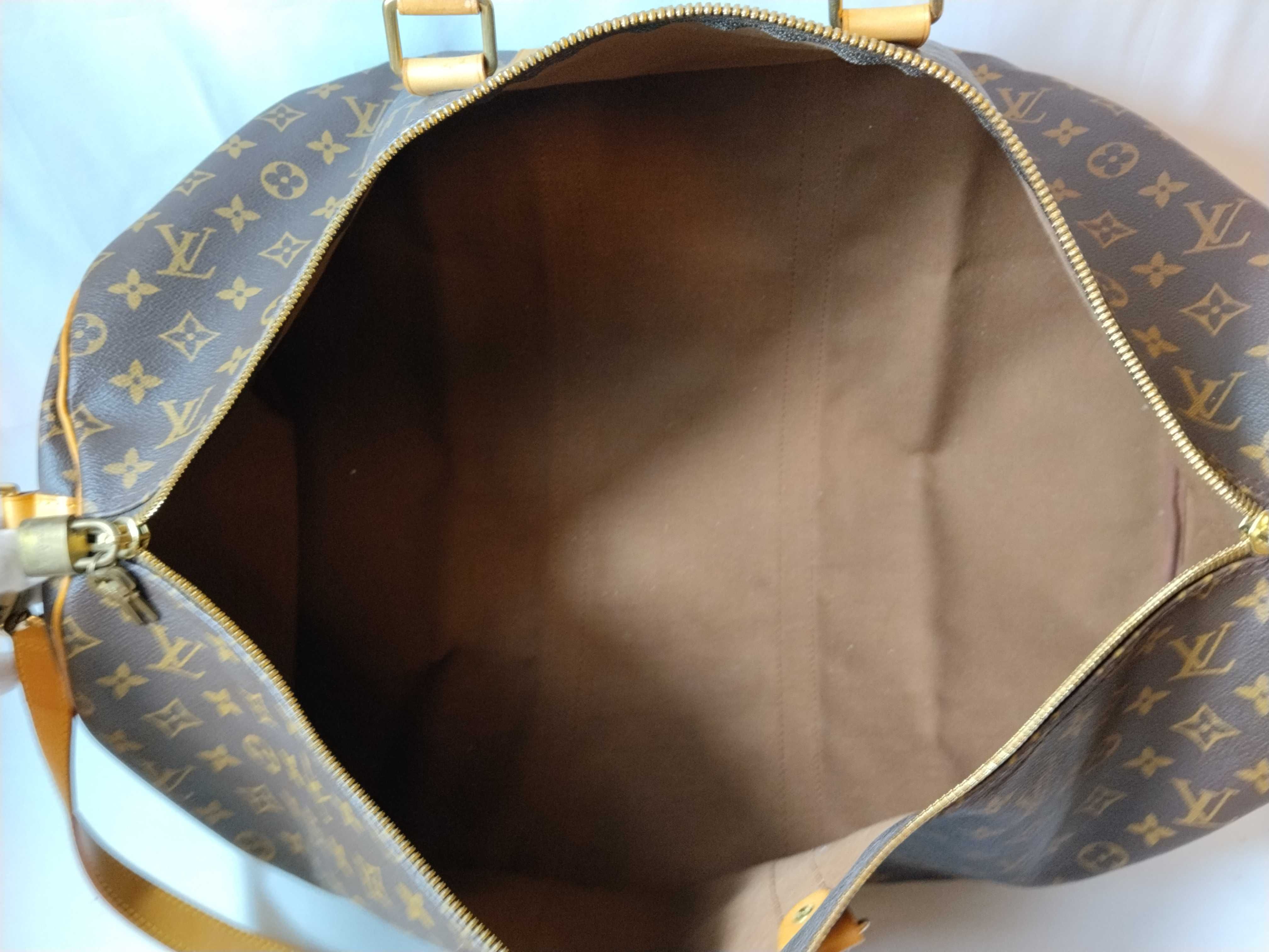 Monogram Keepall Bandoulière 55 Boston Bag — view 12