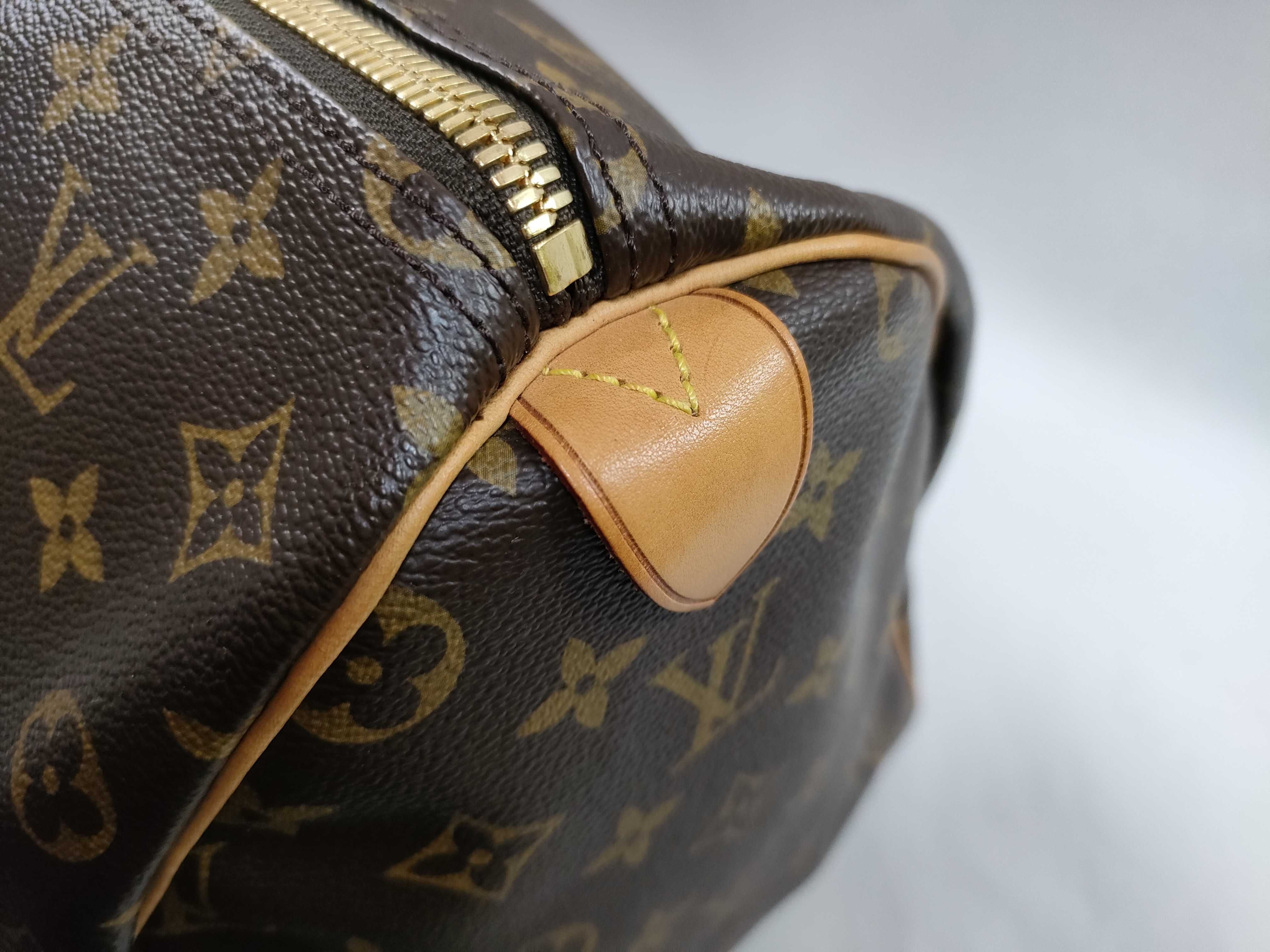 Monogram Vuitton Keepall Boston Bag — view 11