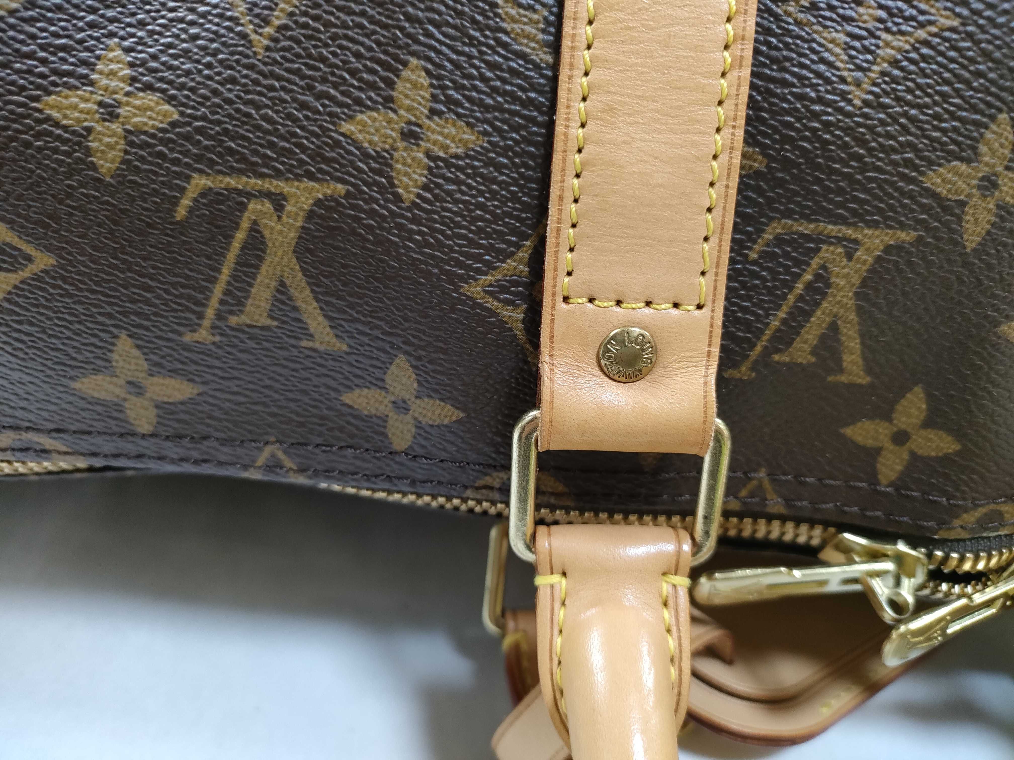 Monogram Vuitton Keepall Boston Bag — view 5