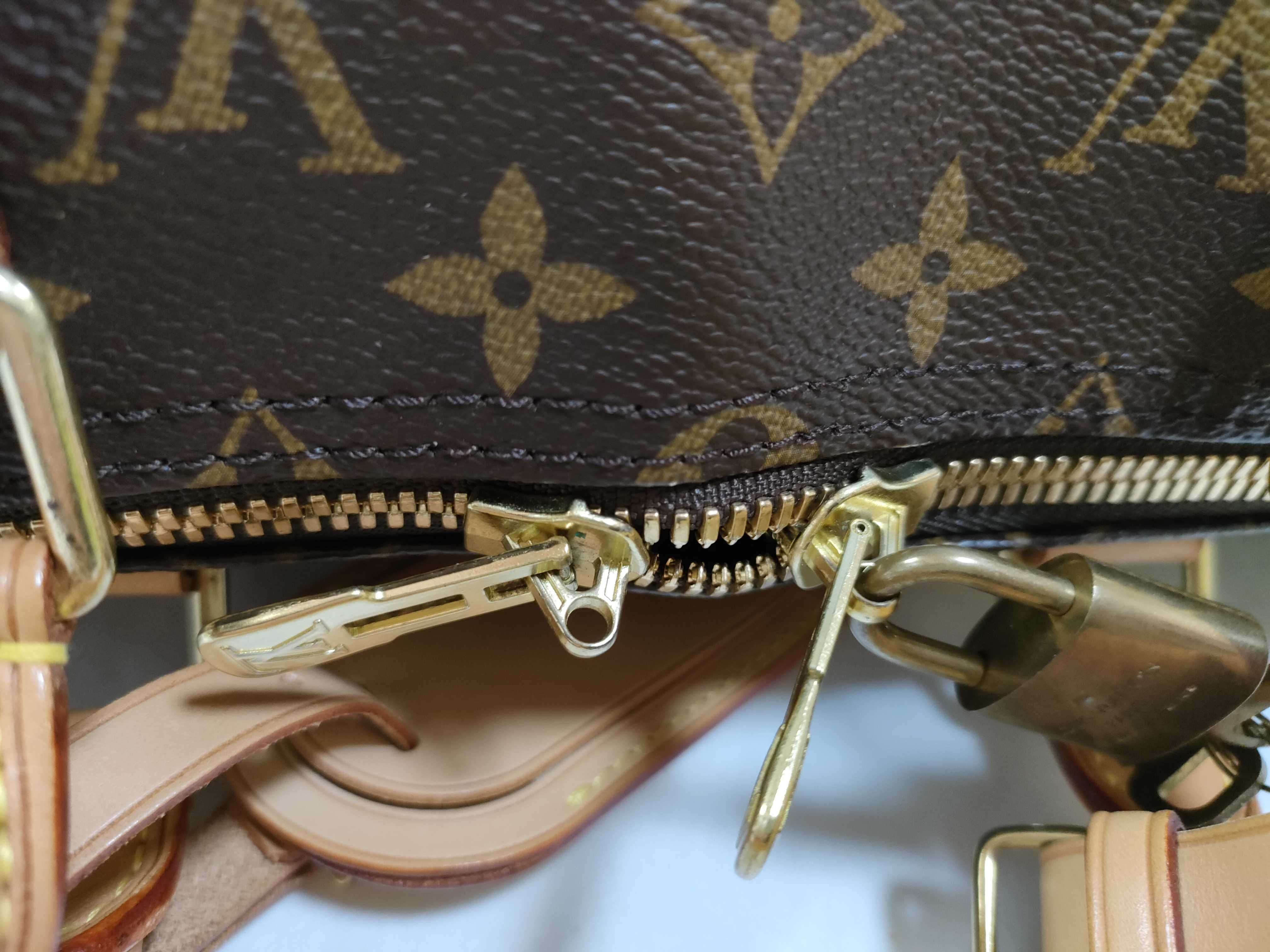 Monogram Vuitton Keepall Boston Bag — view 7