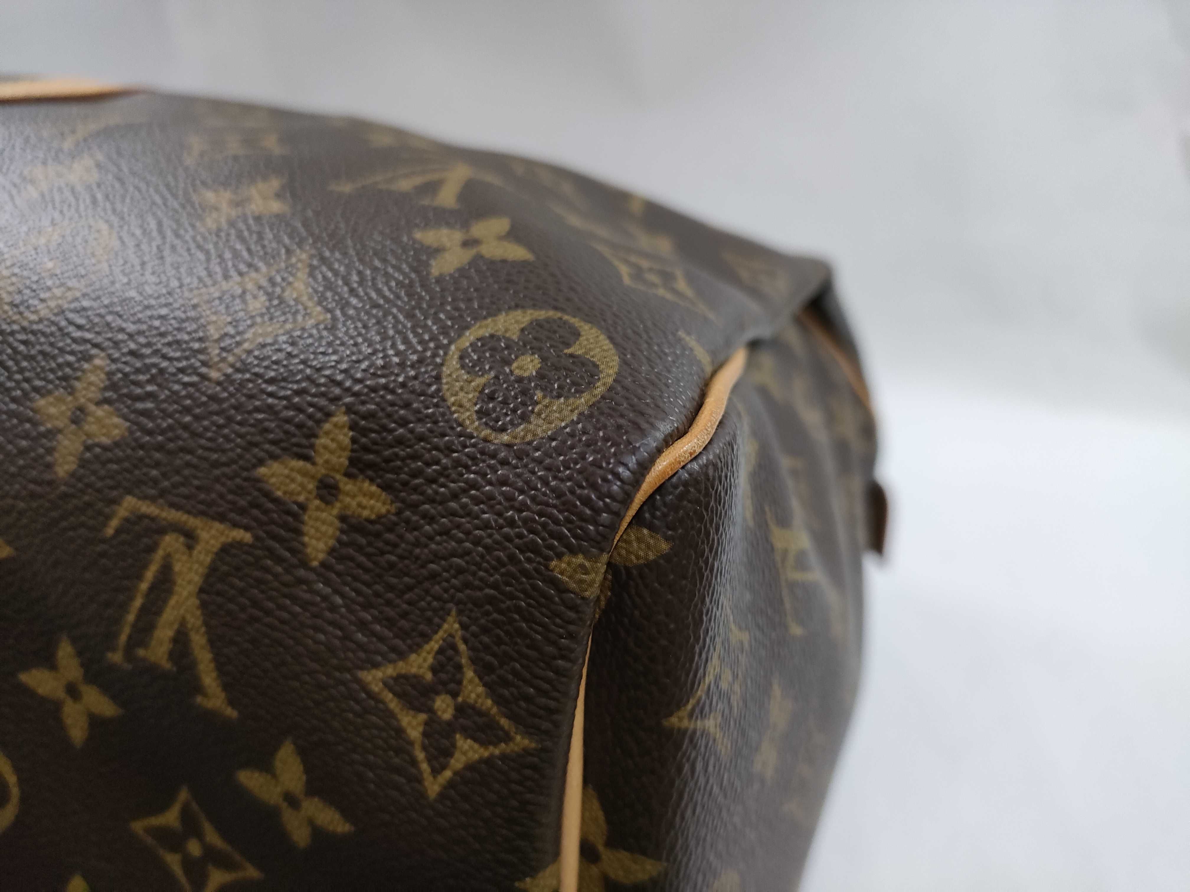 Monogram Vuitton Keepall Boston Bag — view 8