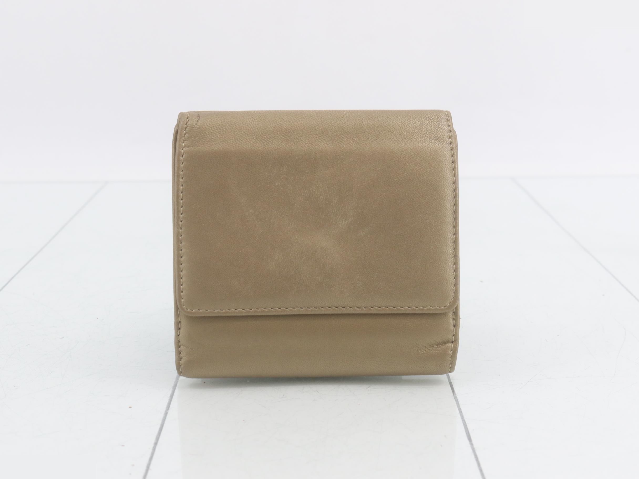 Nappa Leather Tri-fold Wallet — view 2