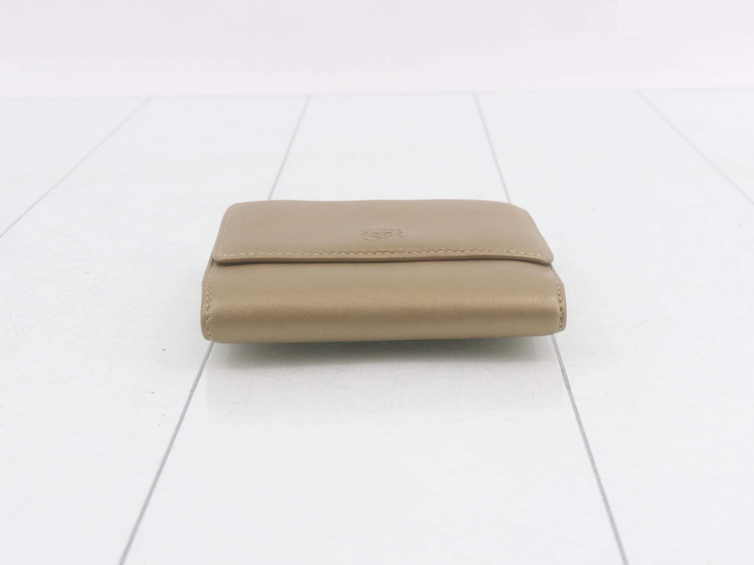 Nappa Leather Tri-fold Wallet — view 3