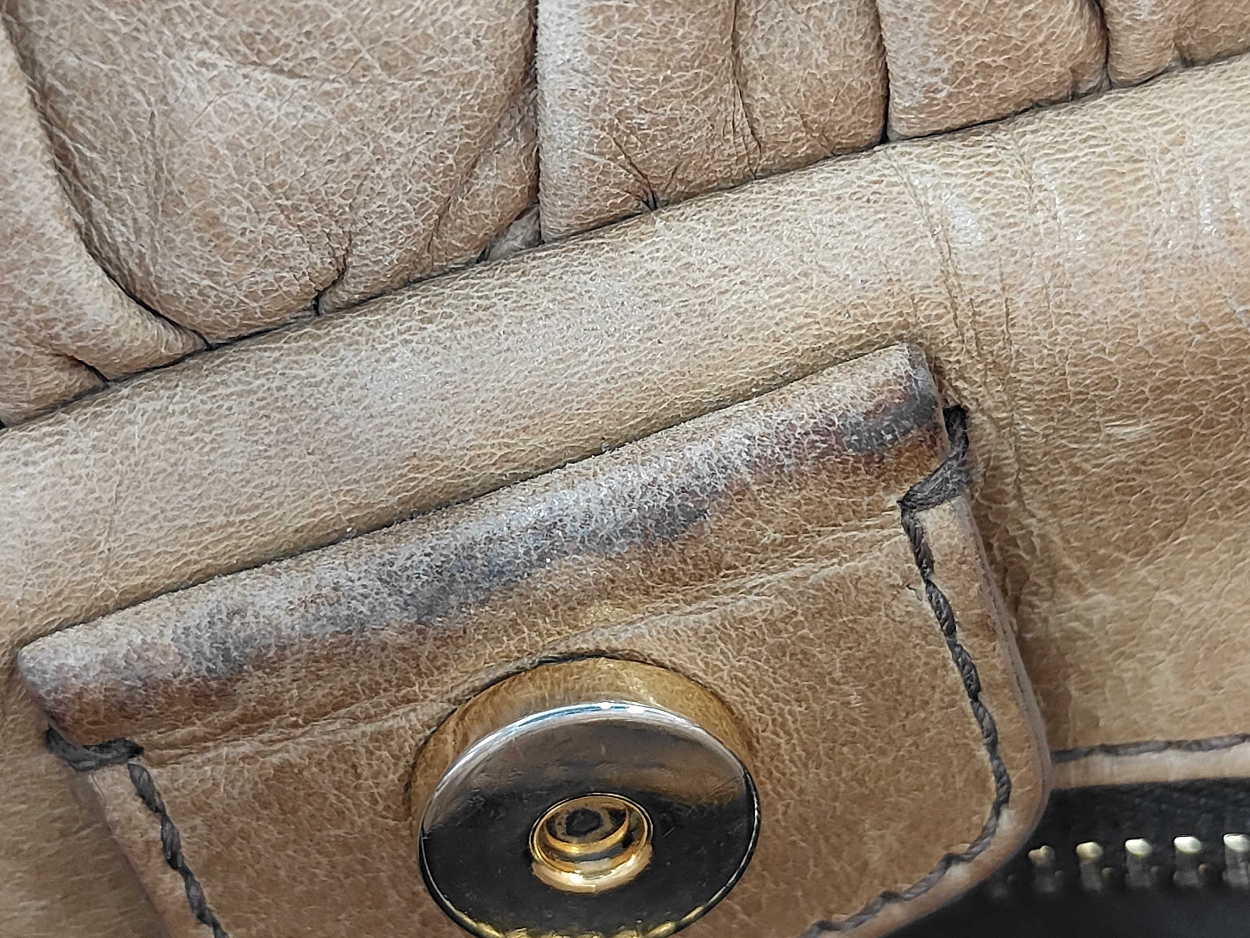Vitello Luxe 2-Way Handbag with Shoulder Strap — view 9