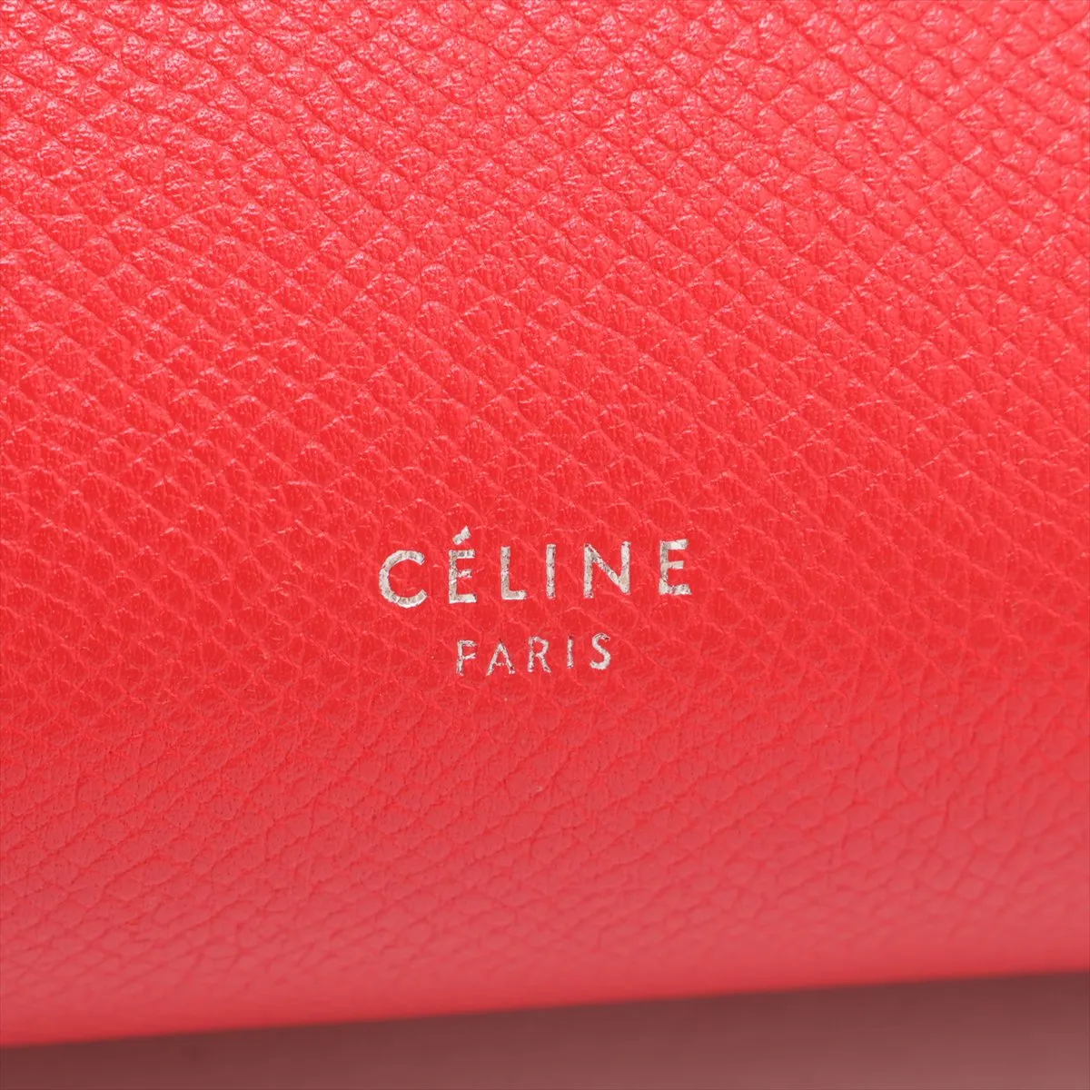 Belt Bag Micro Leather 2-Way Handbag Red — view 11
