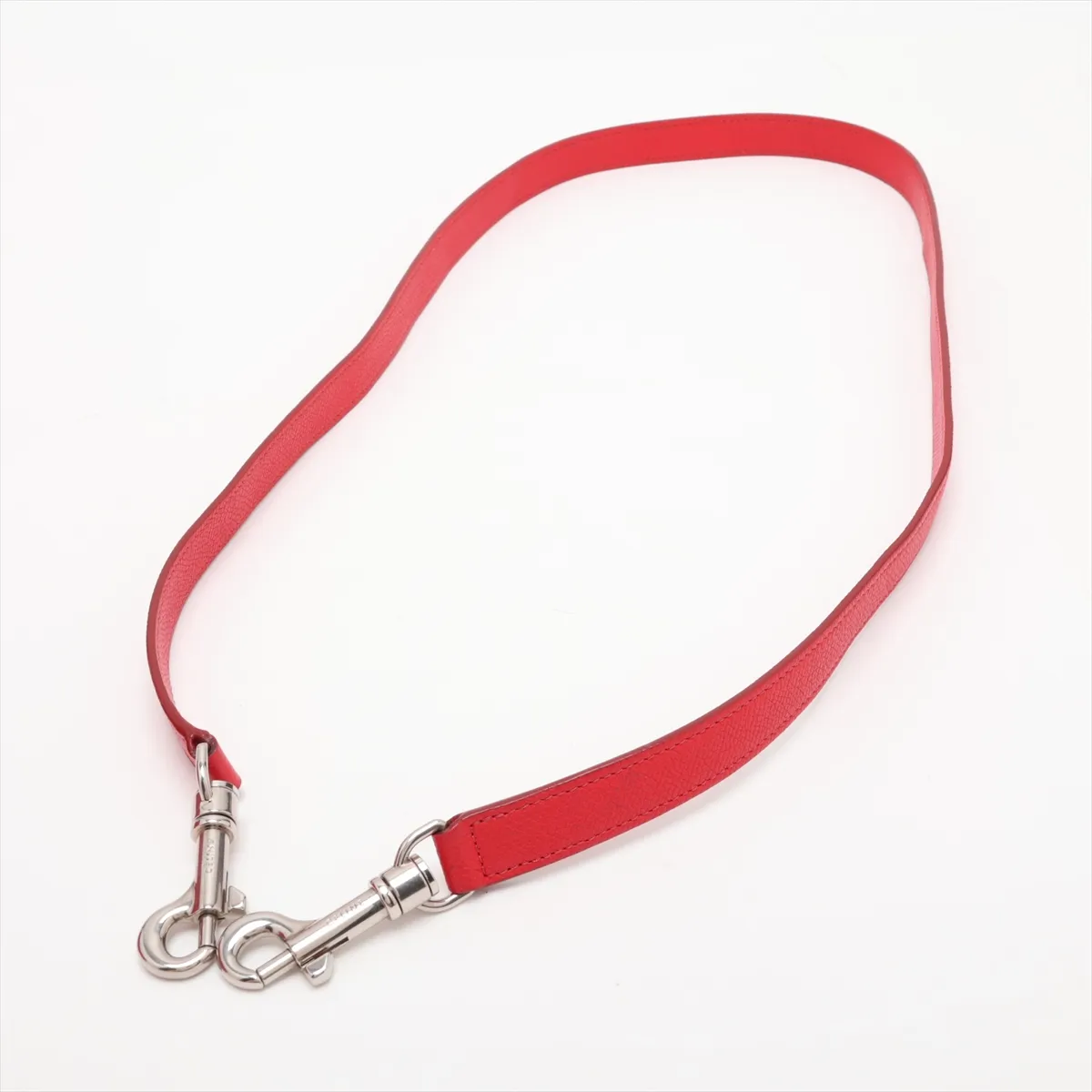 Belt Bag Micro Leather 2-Way Handbag Red — view 7