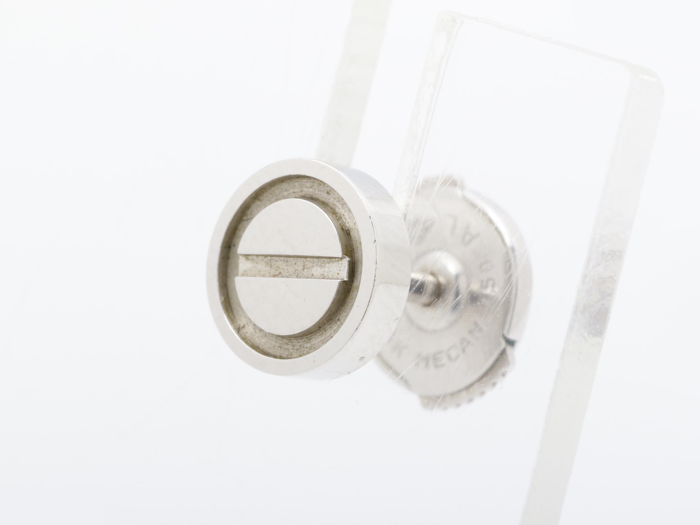 750WG Love Earrings, 3.5g — view 3