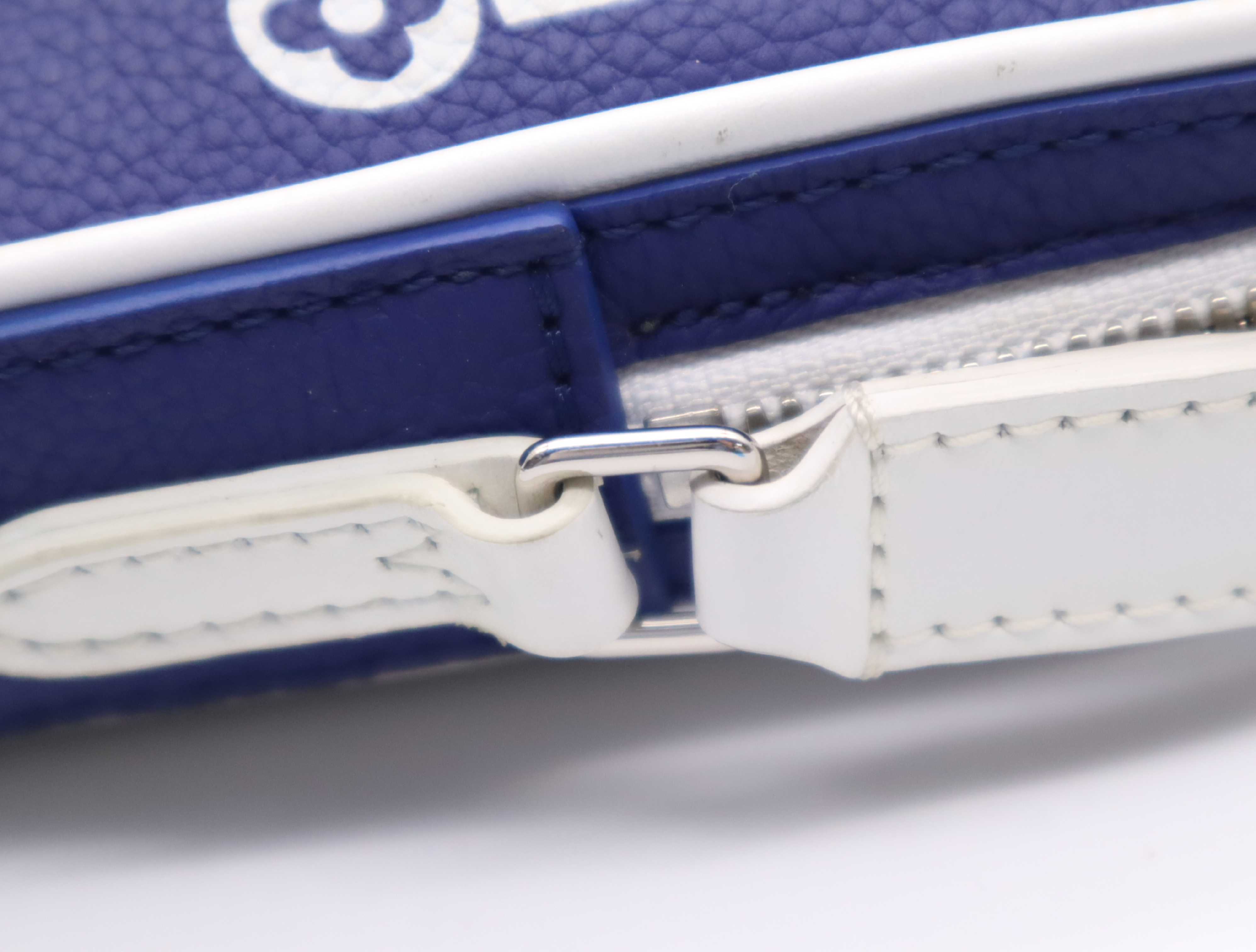 M45893 Everyday LV Danube PPM Blue RFID-enabled shoulder bag — view 8
