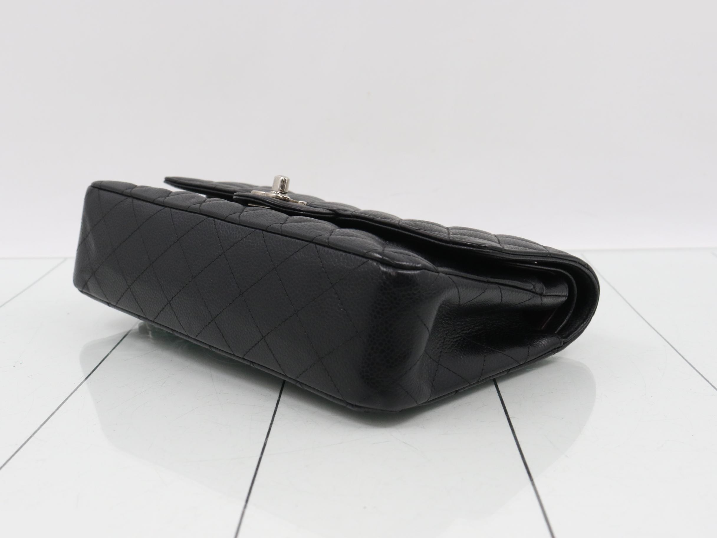 Caviar Double Flap 25 Shoulder Bag (with seal) — view 6