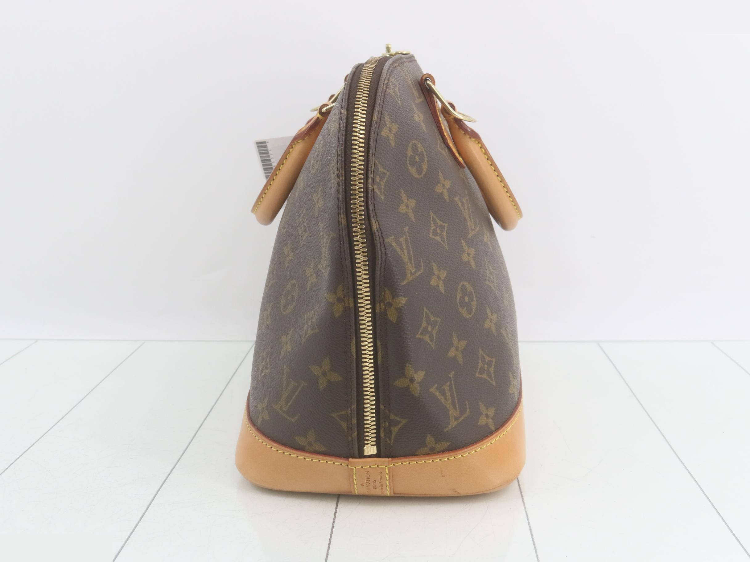 Alma Monogram Handbag — view 3