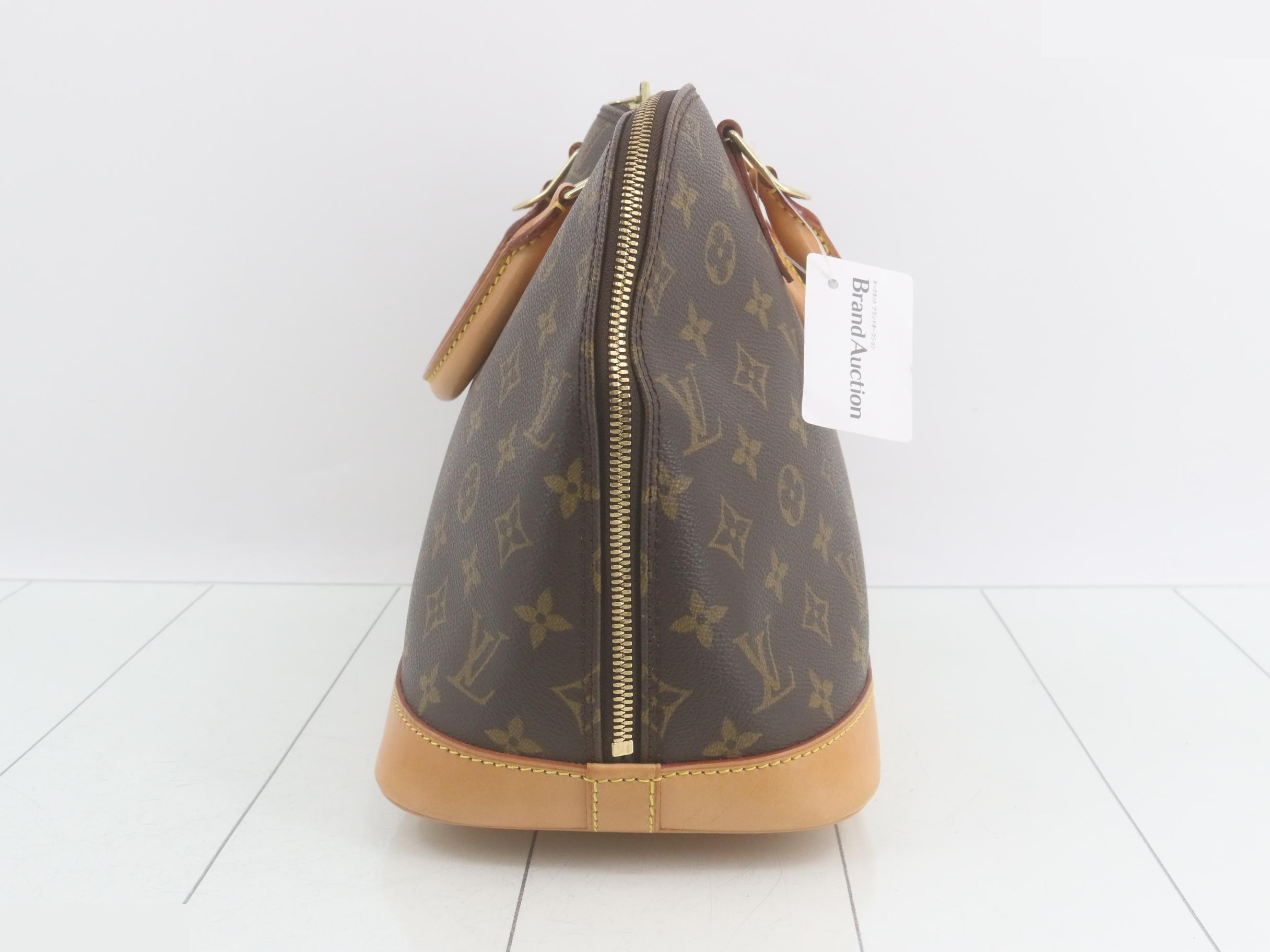 Alma Monogram Handbag — view 4
