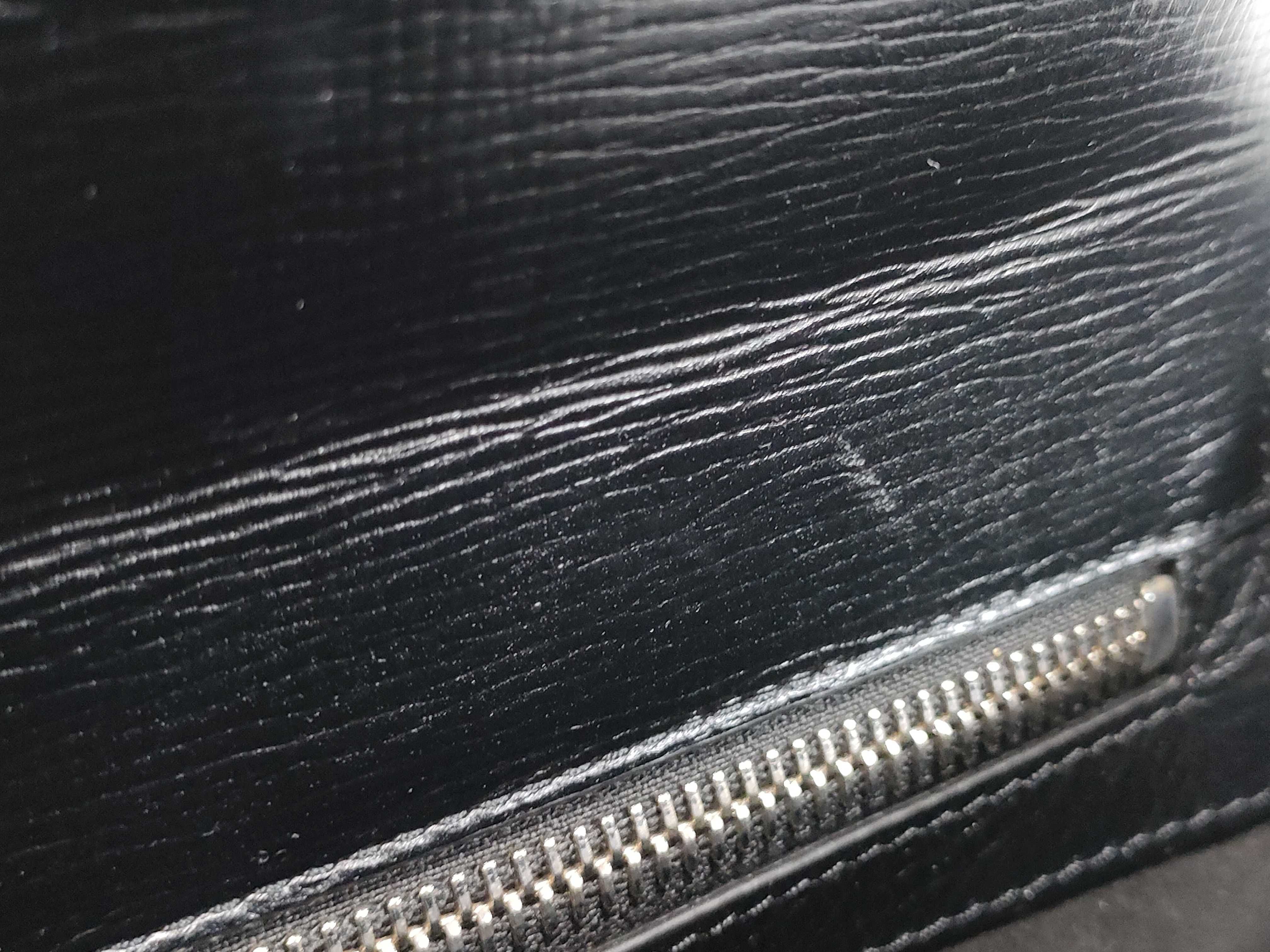 Pandora Black Leather Shoulder Bag TE0144 — view 14