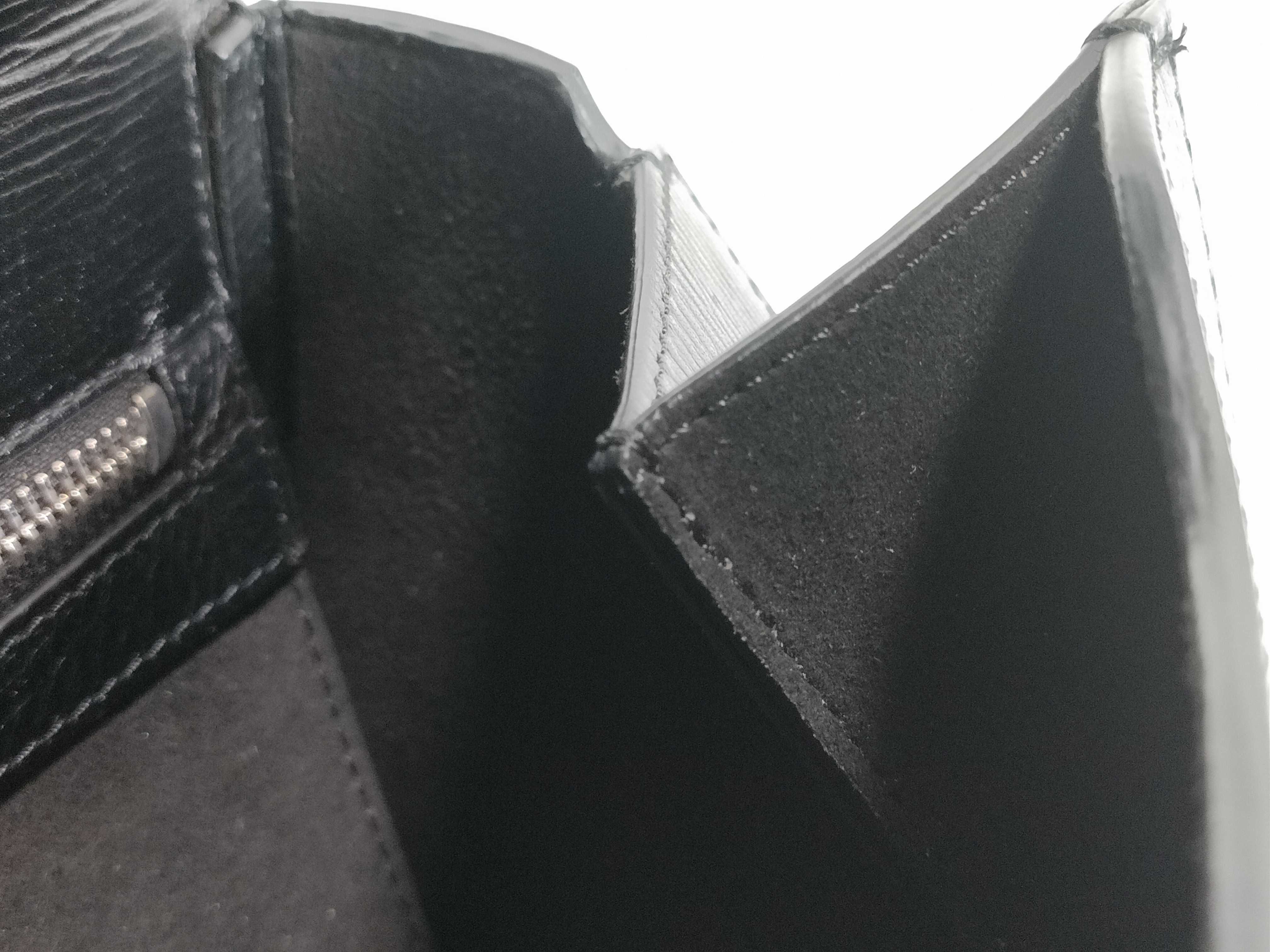 Pandora Black Leather Shoulder Bag TE0144 — view 9