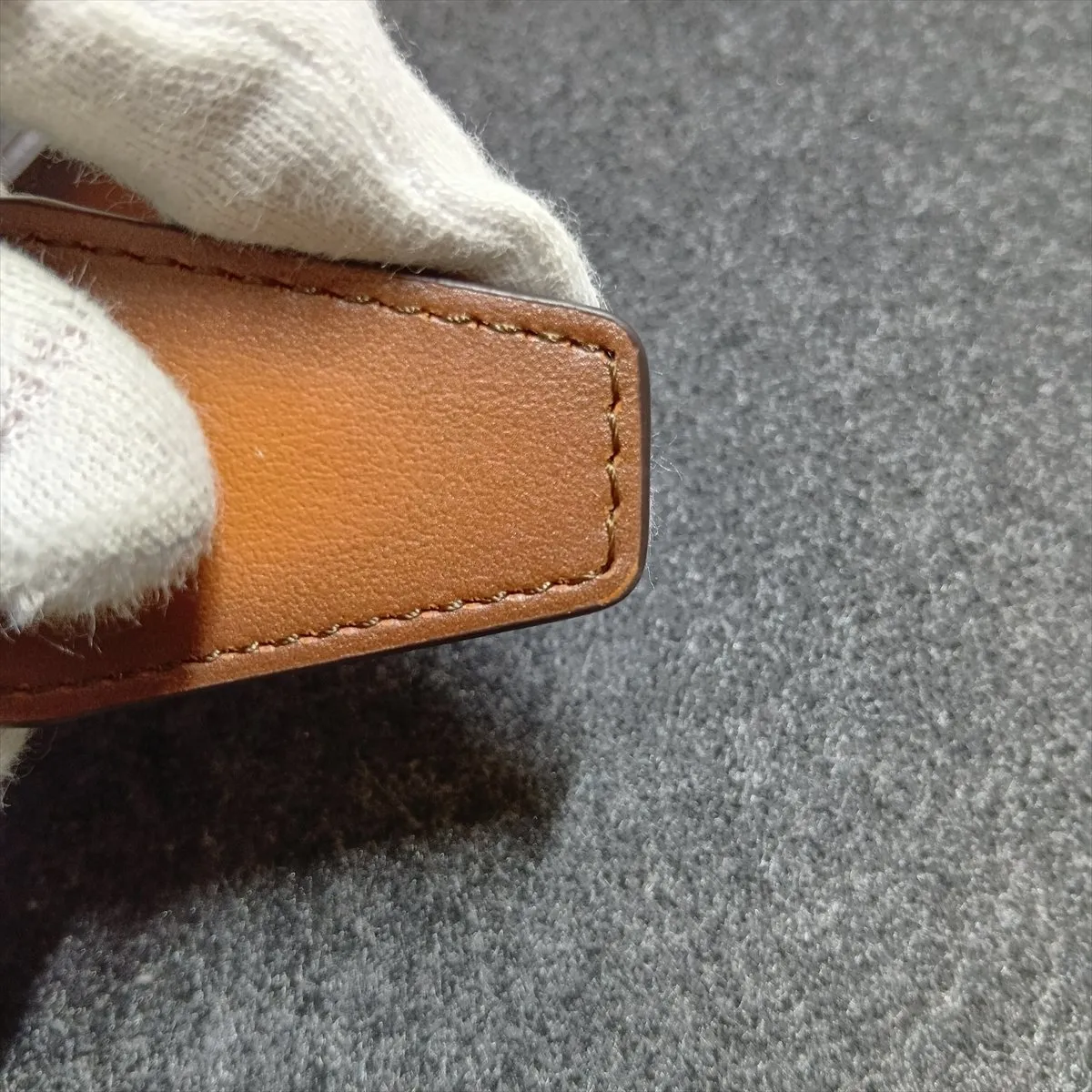 M4506 JJ236 Belt, 90/36 Leather, Brown, — view 7
