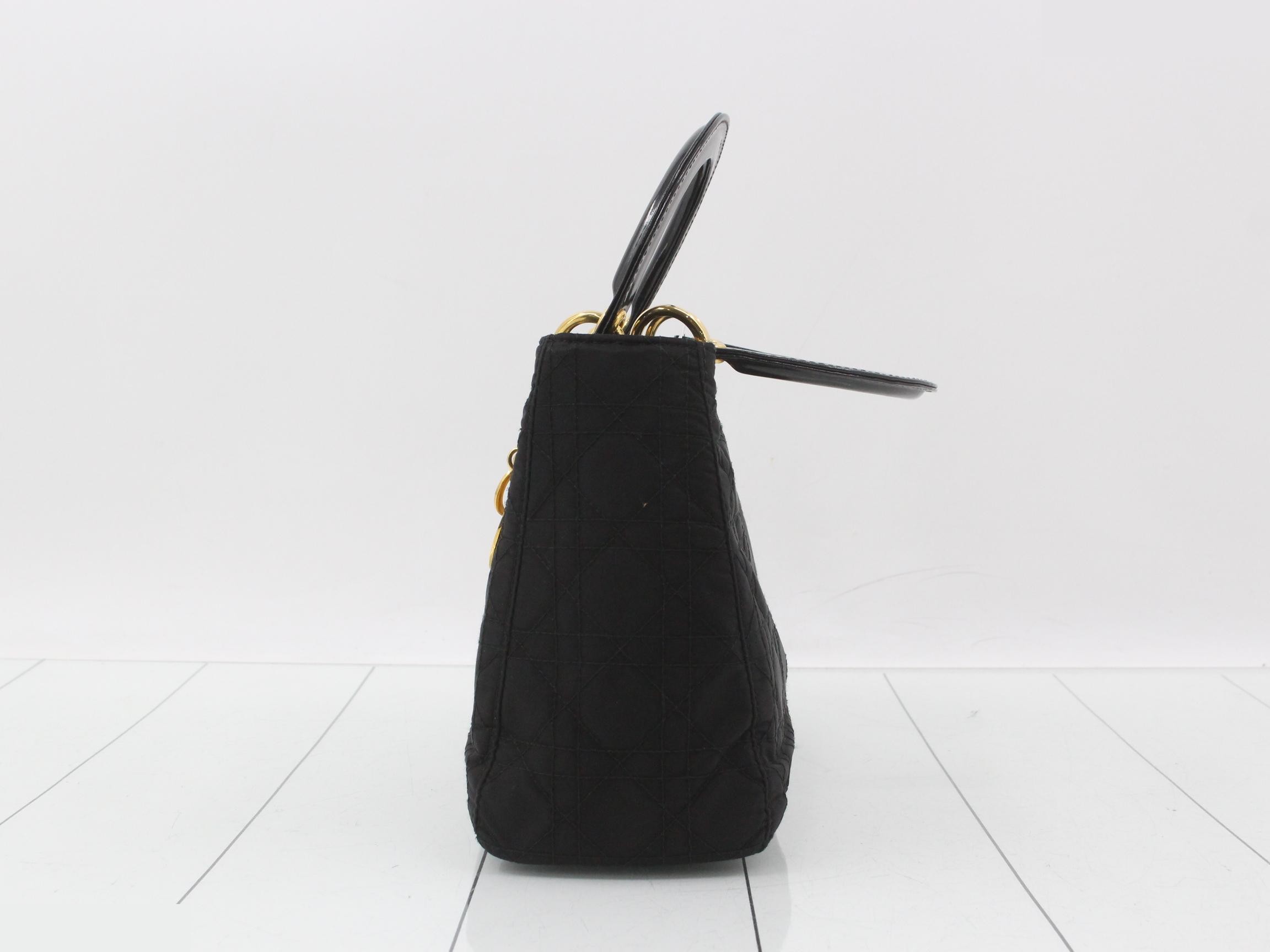 Cannage Nylon Handbag — view 3