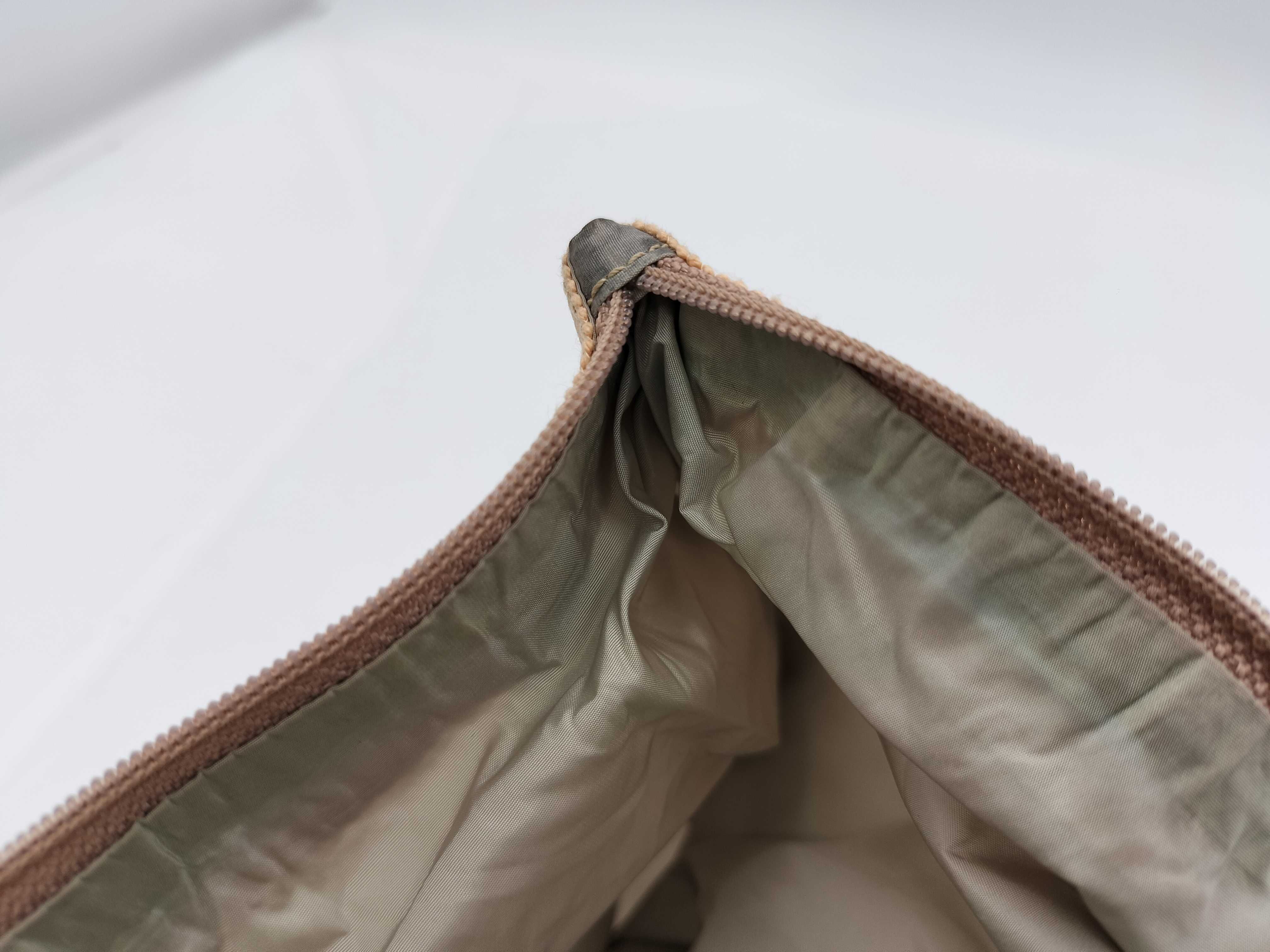 beige frill pouch — view 10