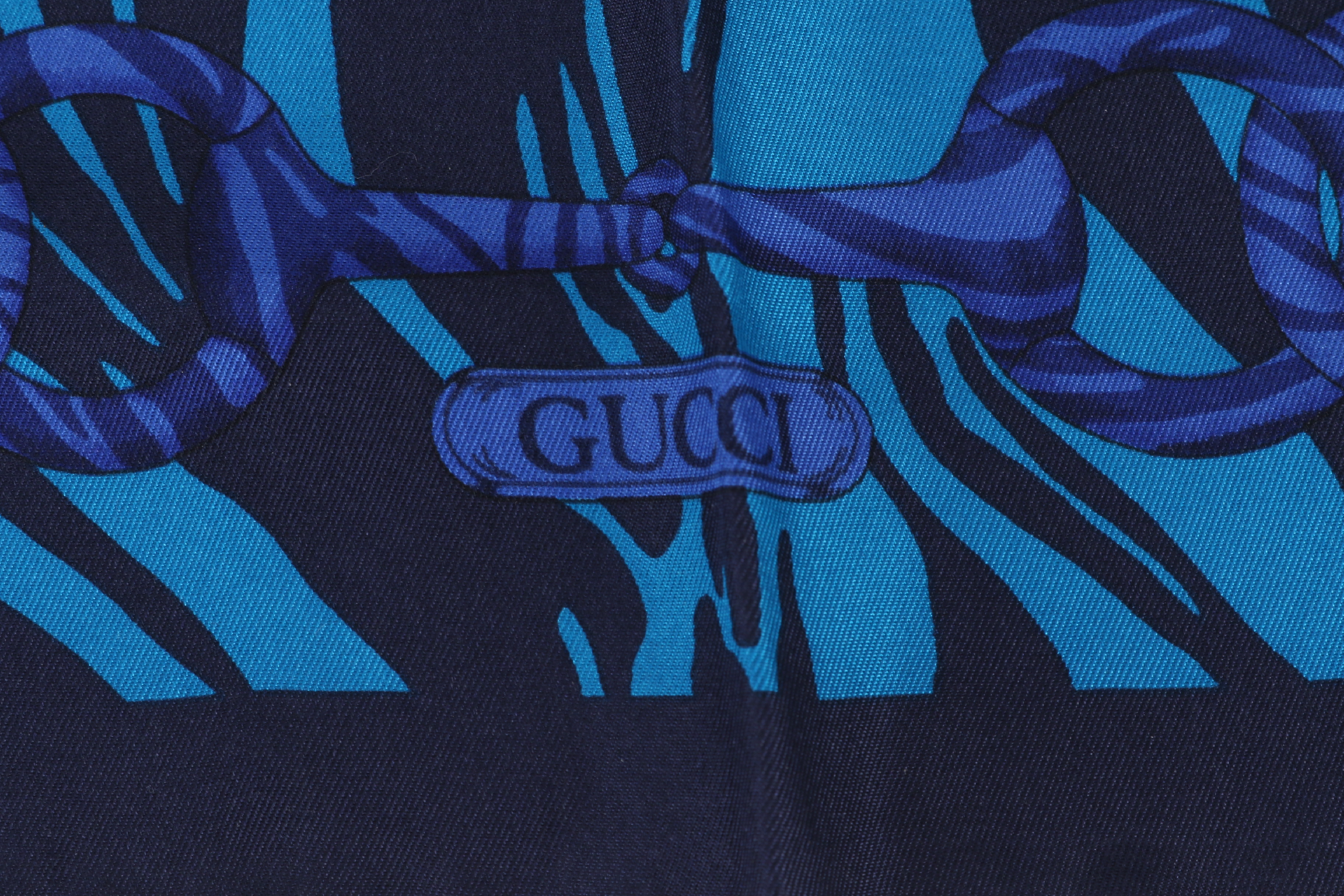 tagged scarf, all-over print, silk, other accessories. — view 6