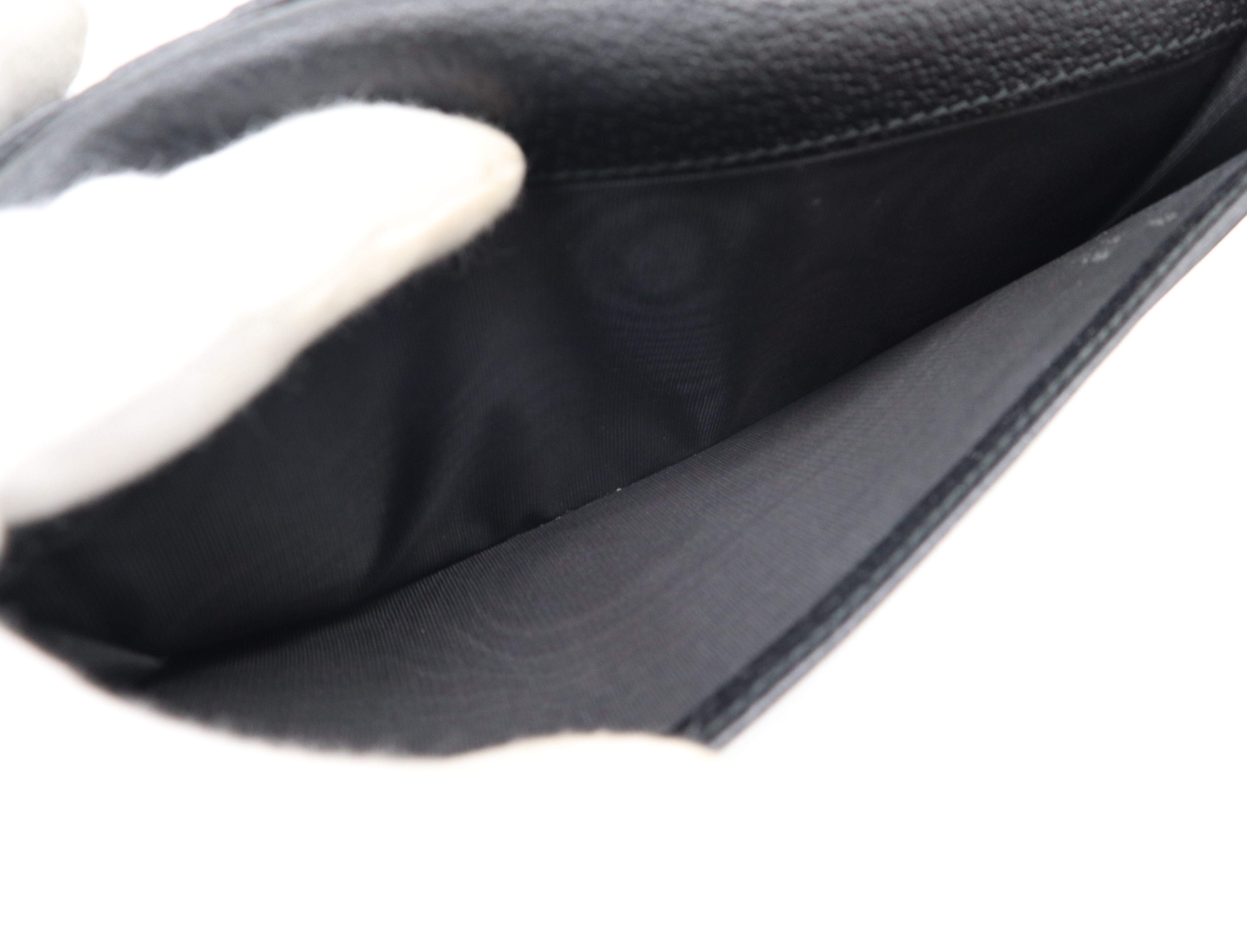 459133GG Marmont Leather Long Wallet, Black, with Box and Dust Bag, Billfold — view 8
