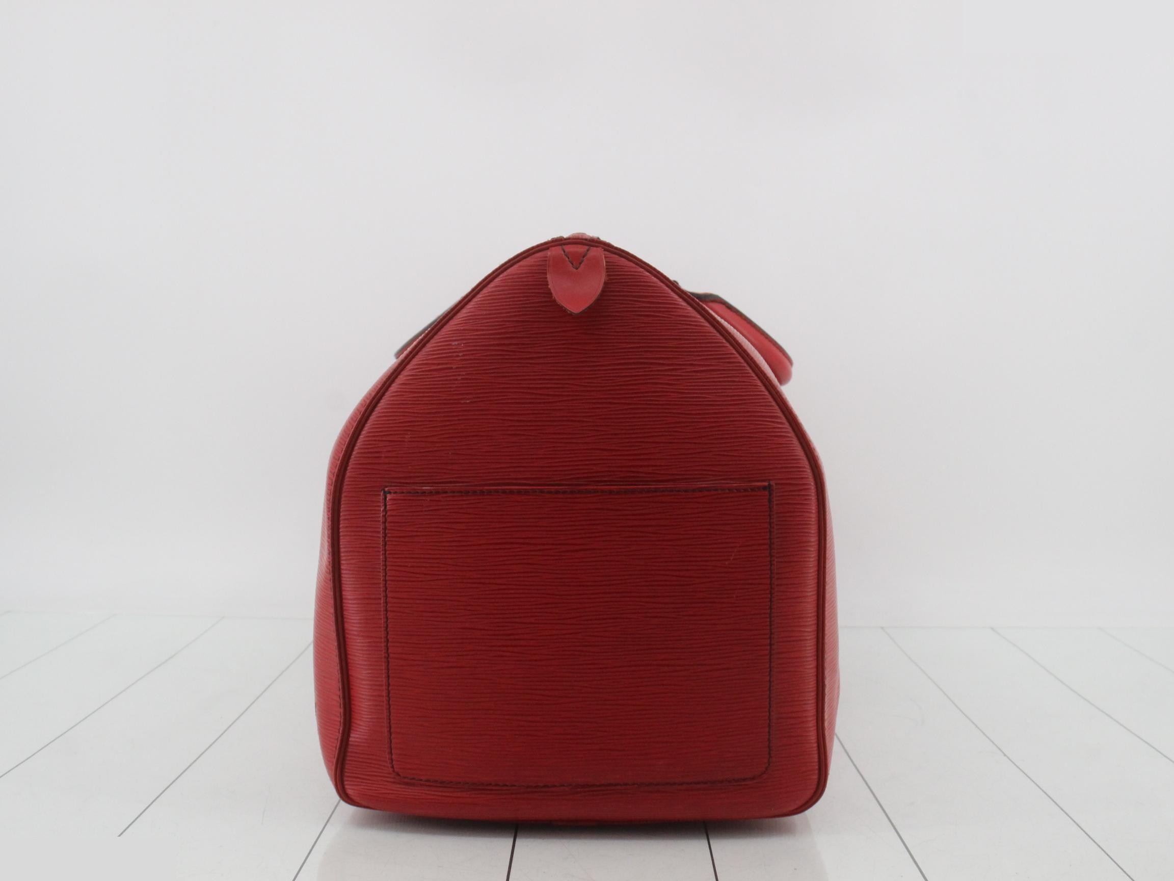 Keepall 55 Castilian Red — view 3