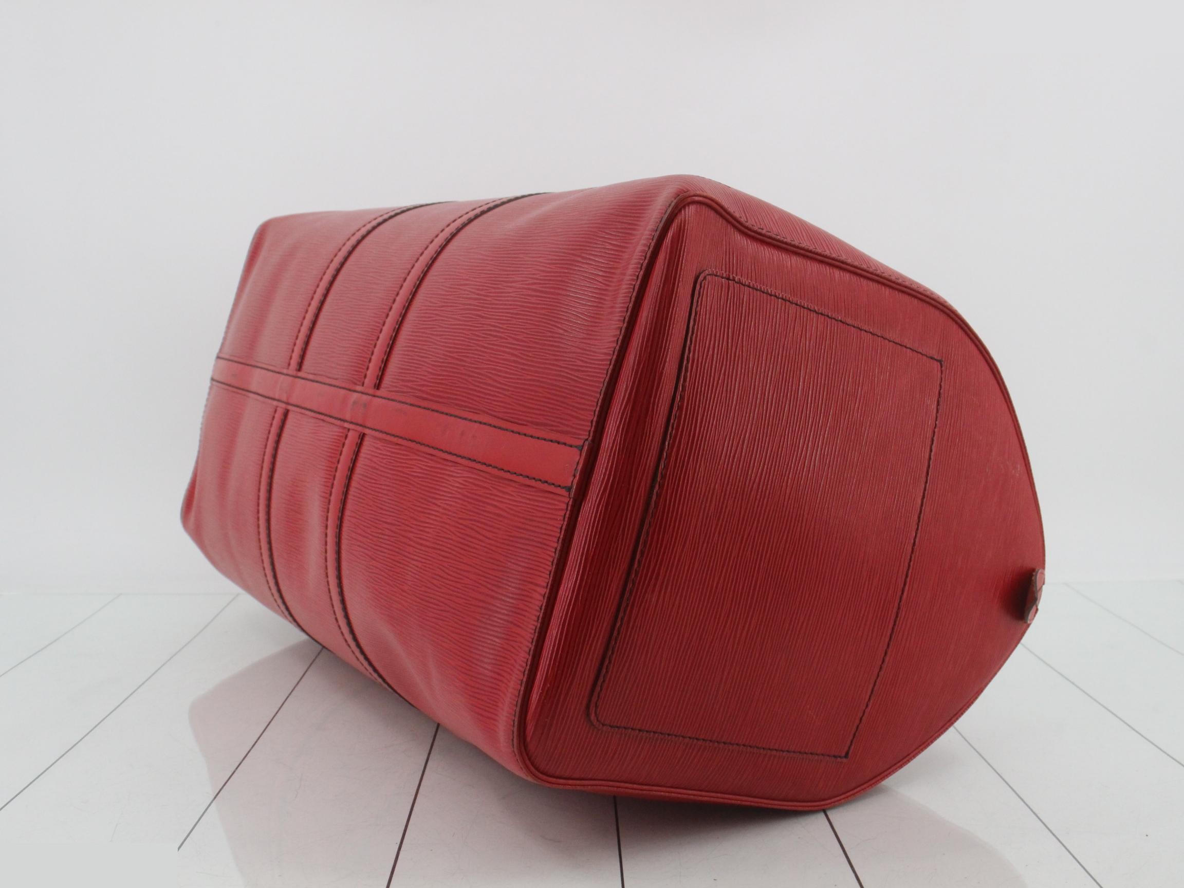 Keepall 55 Castilian Red — view 6