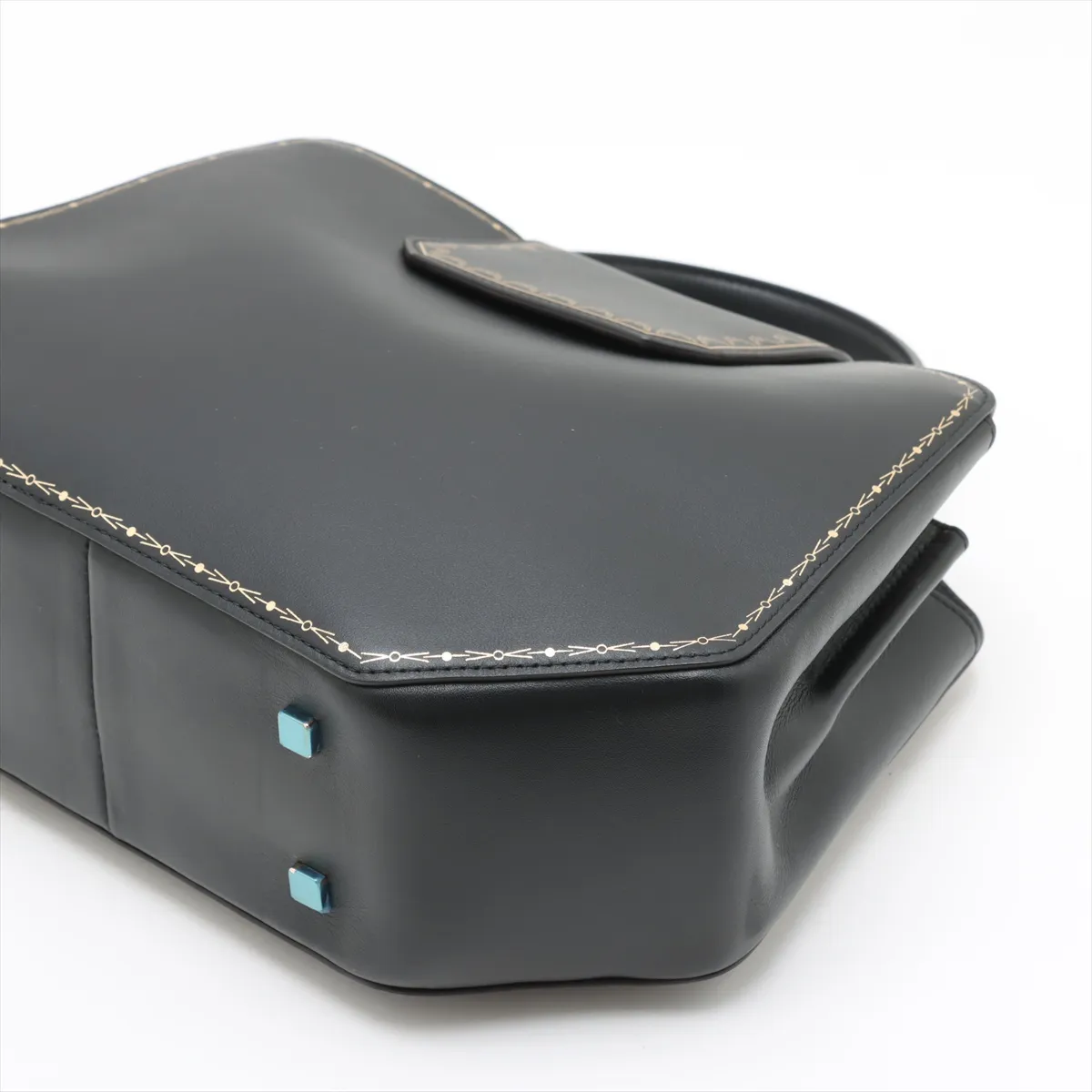 Garland de Cartier Leather 2WAY Handbag Black — view 3