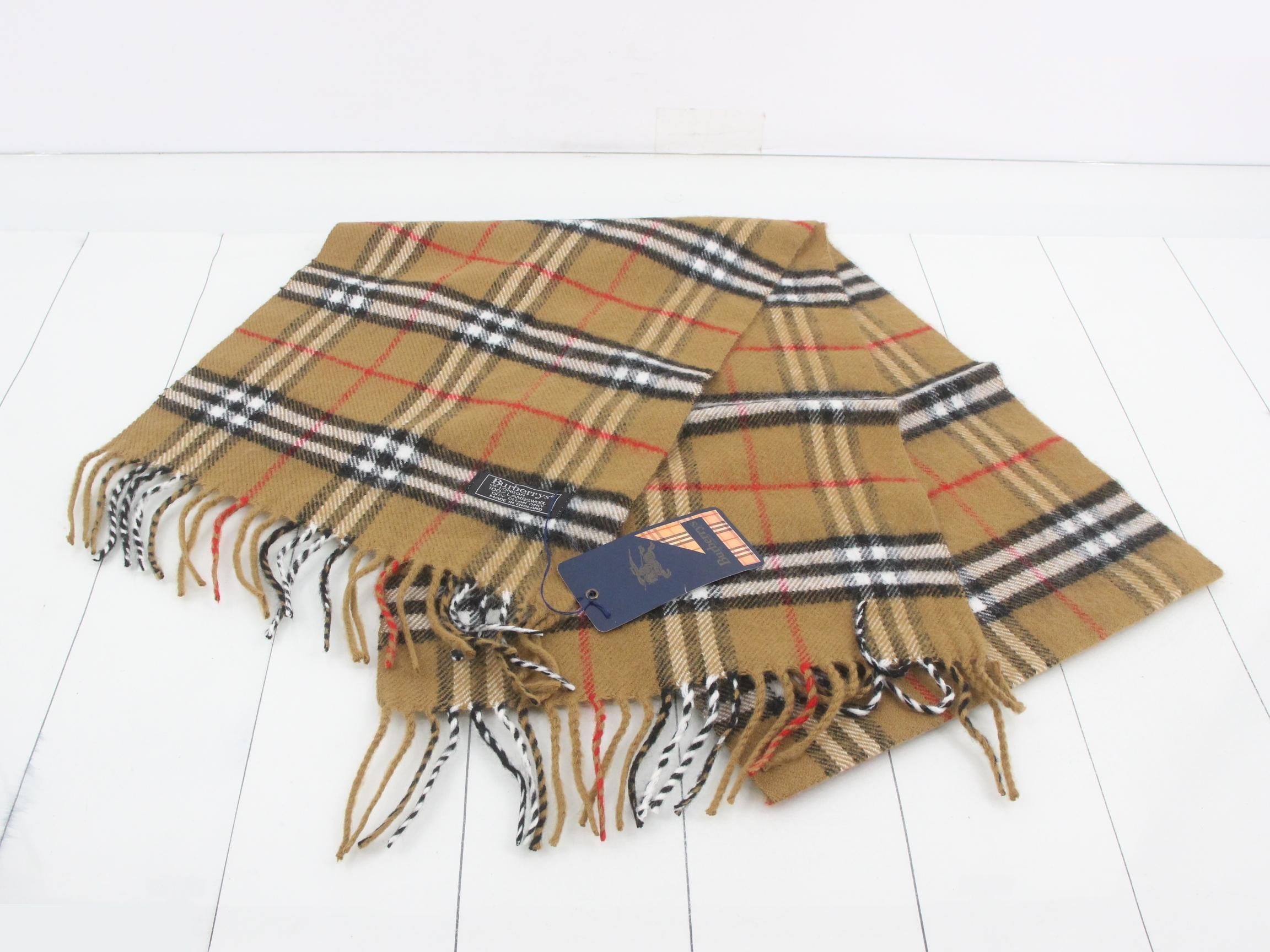 Brand new, tagged Burberry scarf, beige. — view 2
