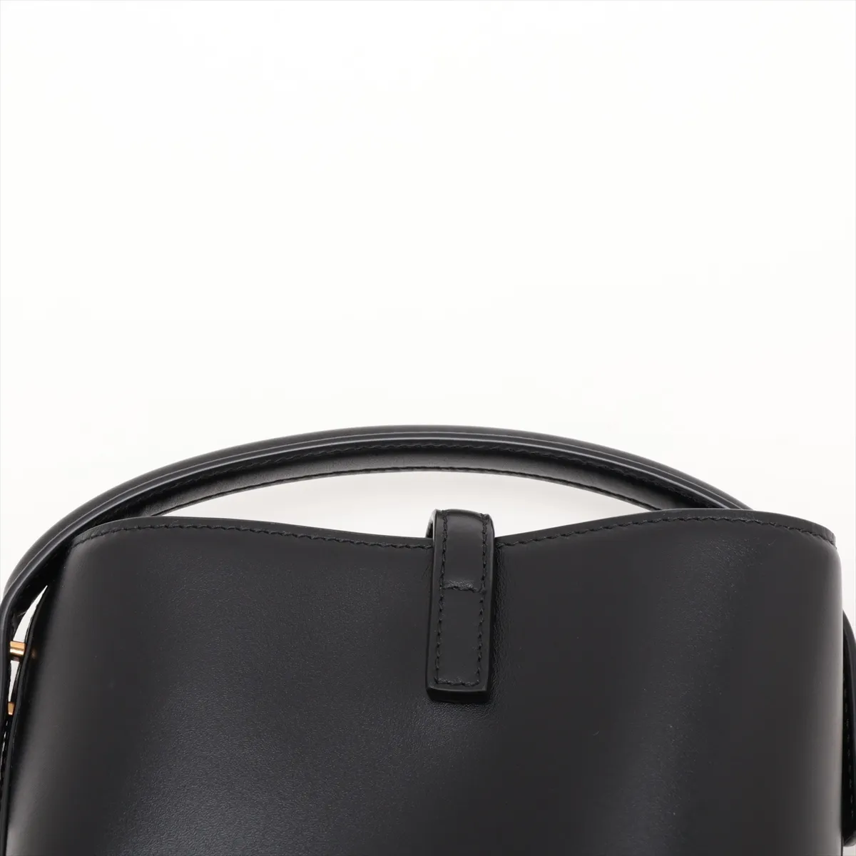 LE 37 mini 765870 Leather 2-Way Handbag, Black — view 6