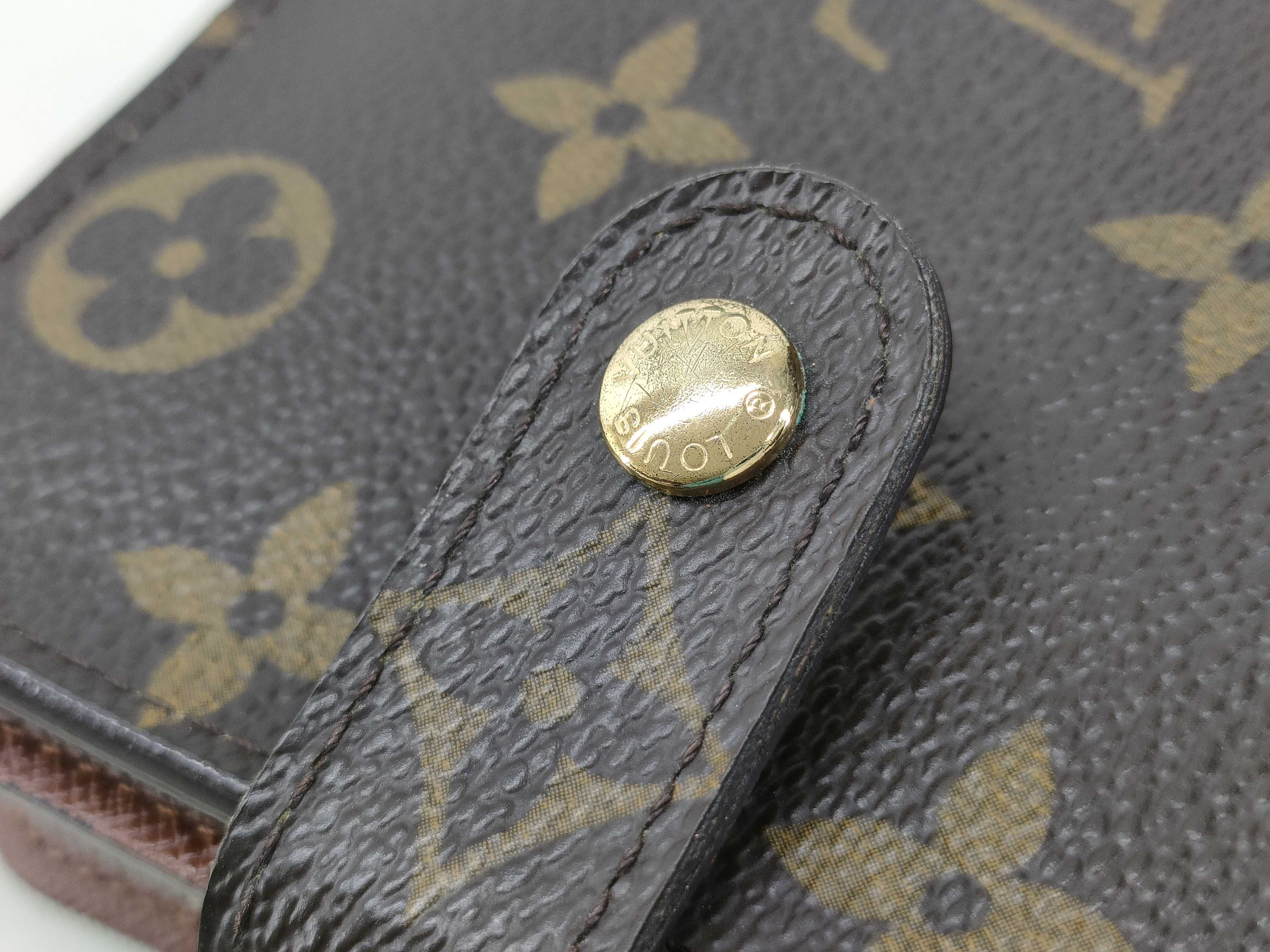 Monogram Louis Vuitton Monogram Compact Zip Bi-fold Wallet M61667 CT0045 Wallet — view 13